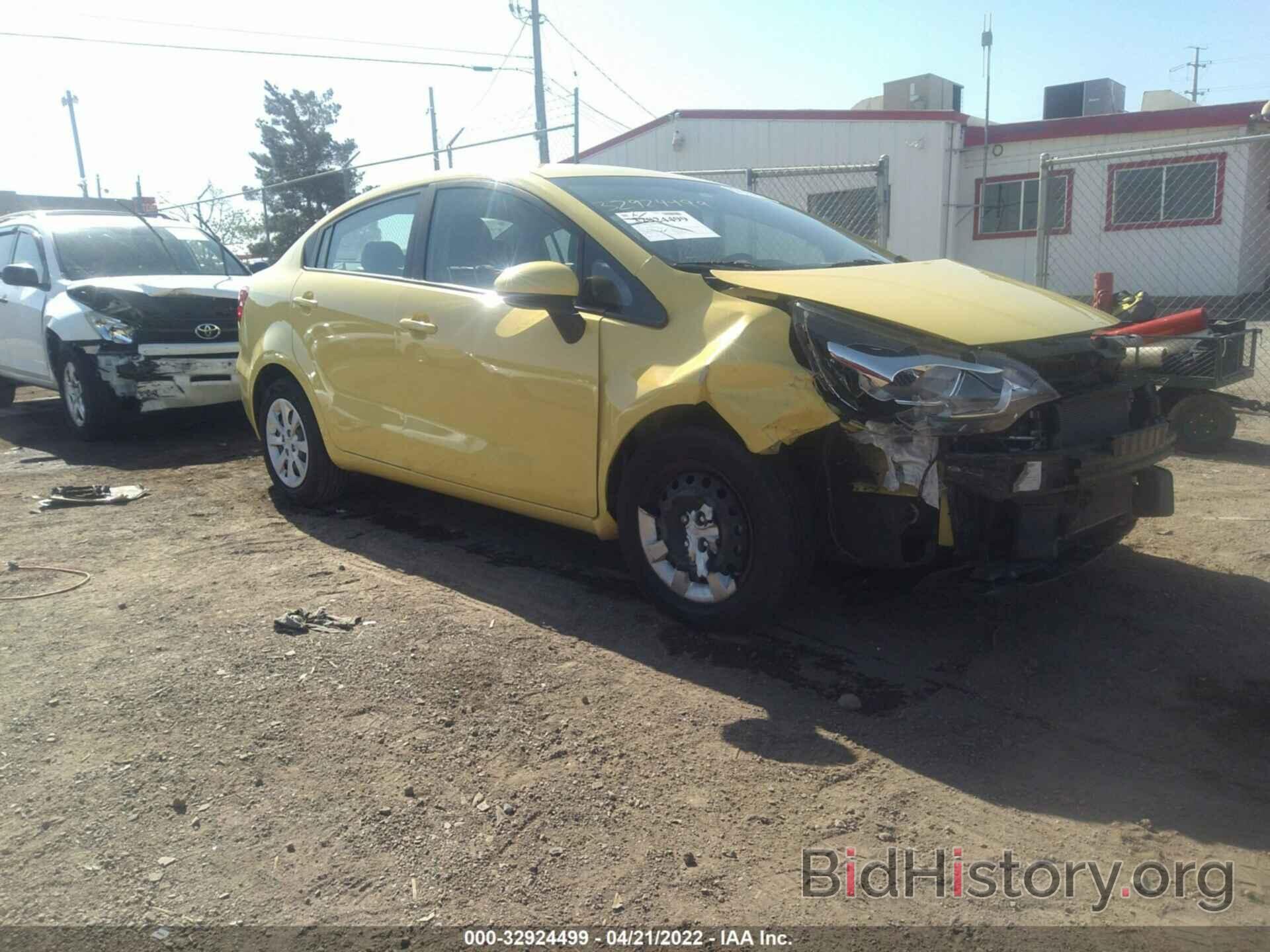 Photo KNADM4A34G6667065 - KIA RIO 2016