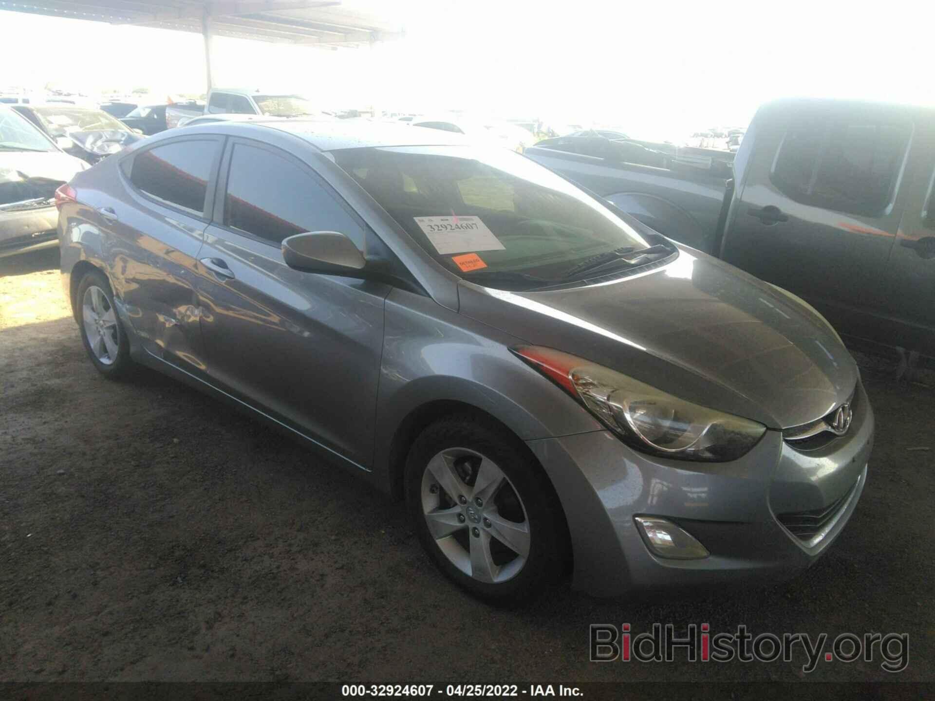 Photo KMHDH4AE0CU377545 - HYUNDAI ELANTRA 2012