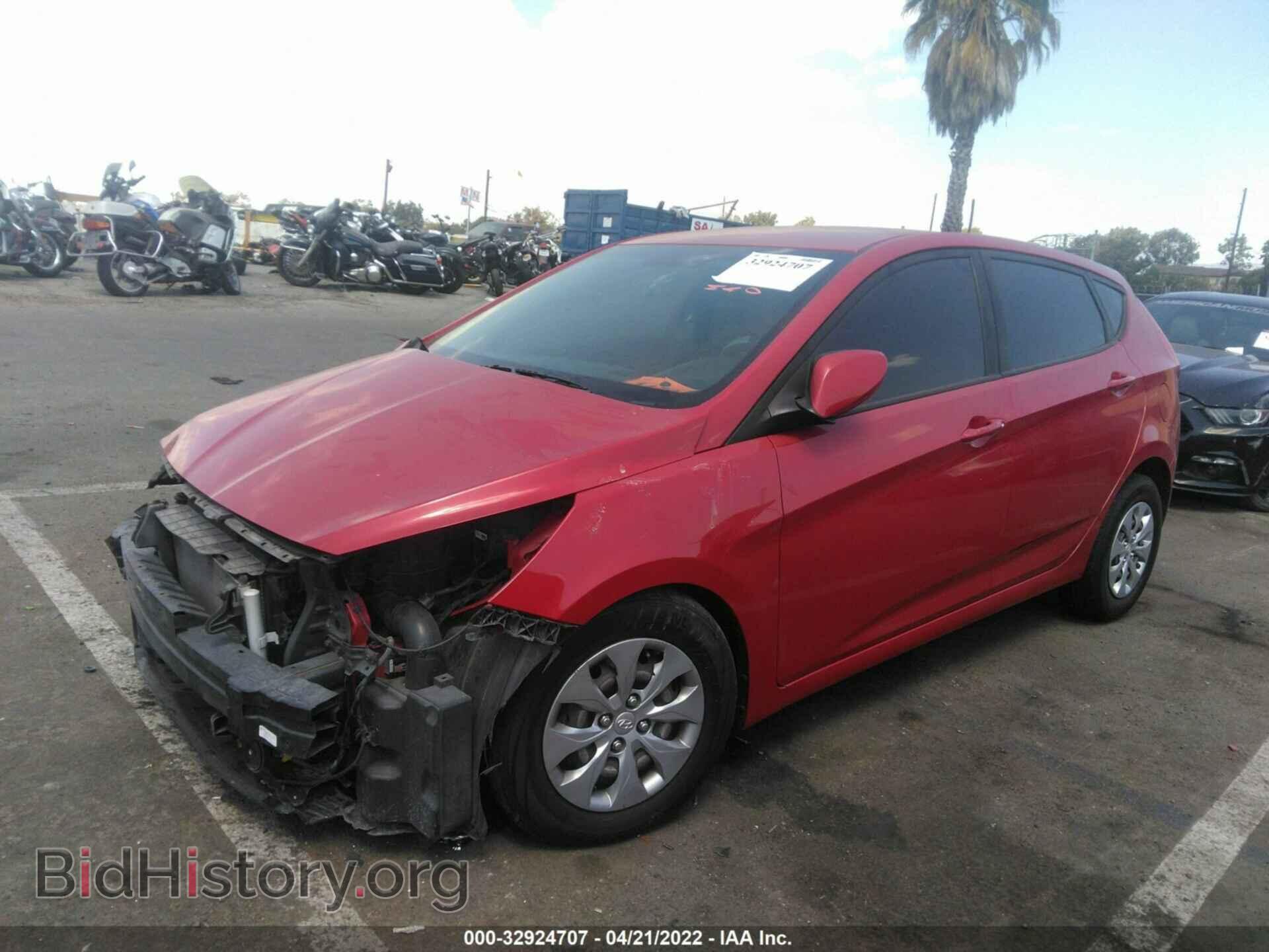2017 HYUNDAI ACCENT - VIN: KMHCT5AE3HU306380 - Photo 2