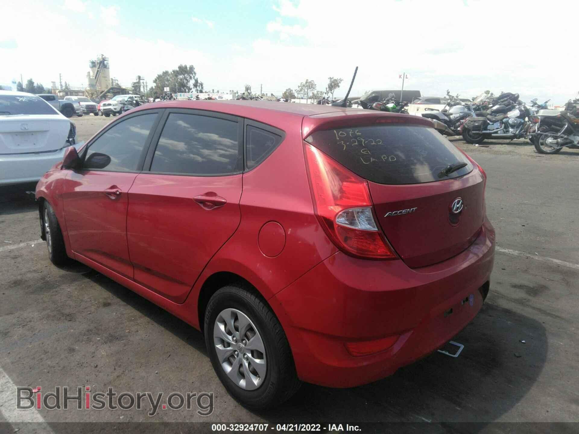 2017 HYUNDAI ACCENT - VIN: KMHCT5AE3HU306380 - Photo 3