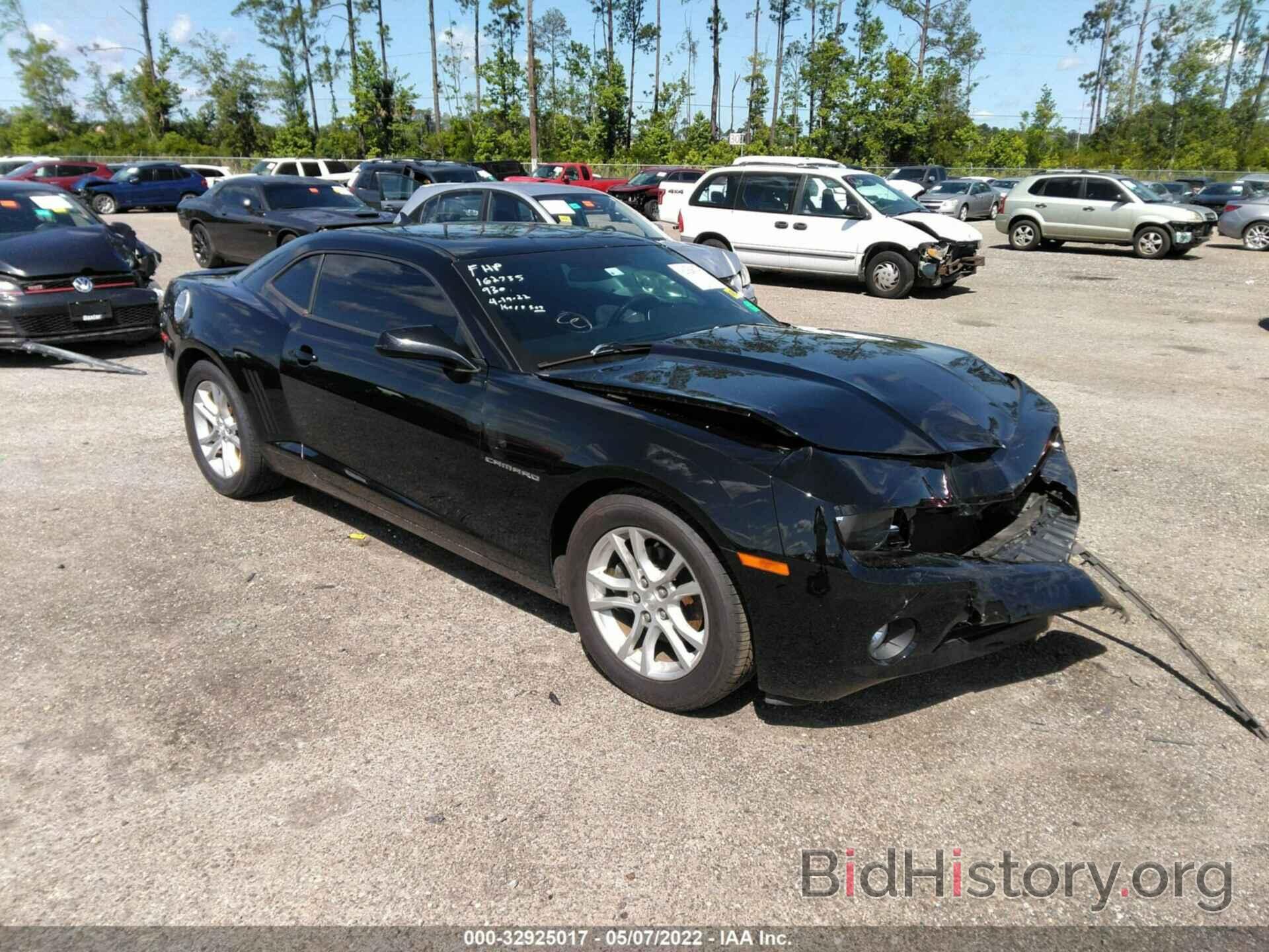 Photo 2G1FB1E38D9151444 - CHEVROLET CAMARO 2013