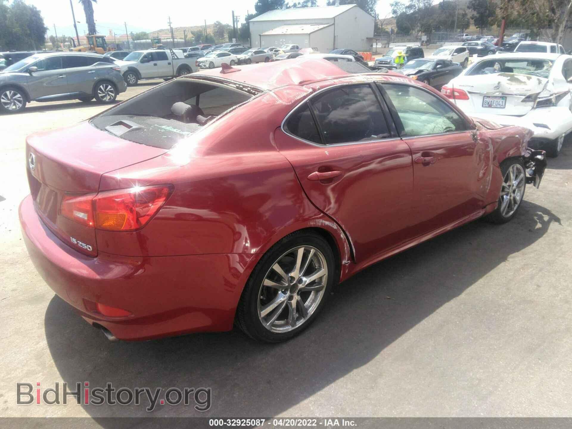 2007 LEXUS IS 250 - VIN: JTHBK262072027414 - Фото 4