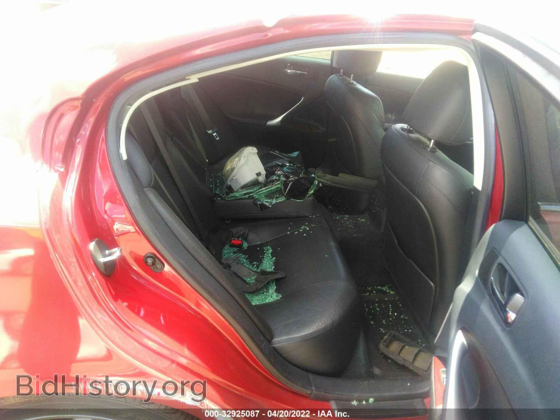 2007 LEXUS IS 250 - VIN: JTHBK262072027414 - Фото 8