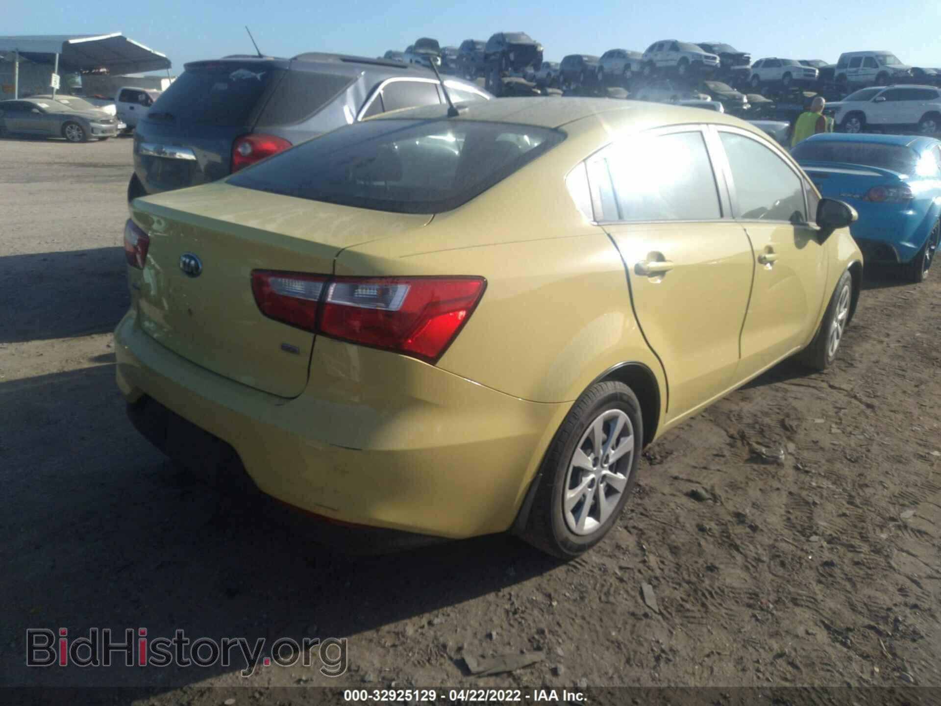 2016 KIA RIO - VIN: KNADM4A37G6663933 - Фото 4