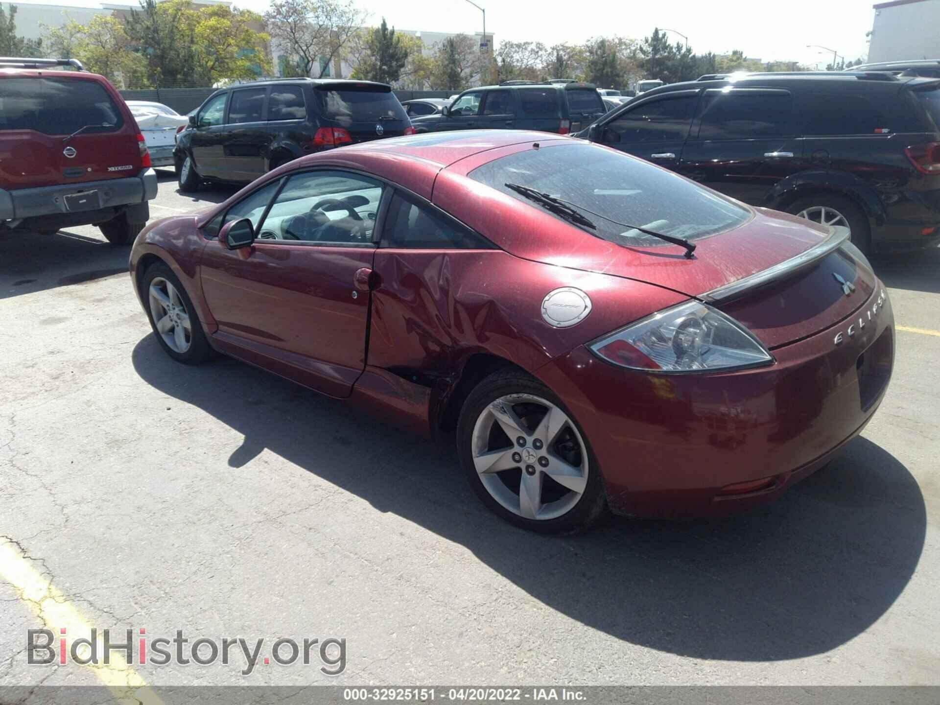 2007 MITSUBISHI ECLIPSE - VIN: 4A3AK24F57E014303 - Фото 3