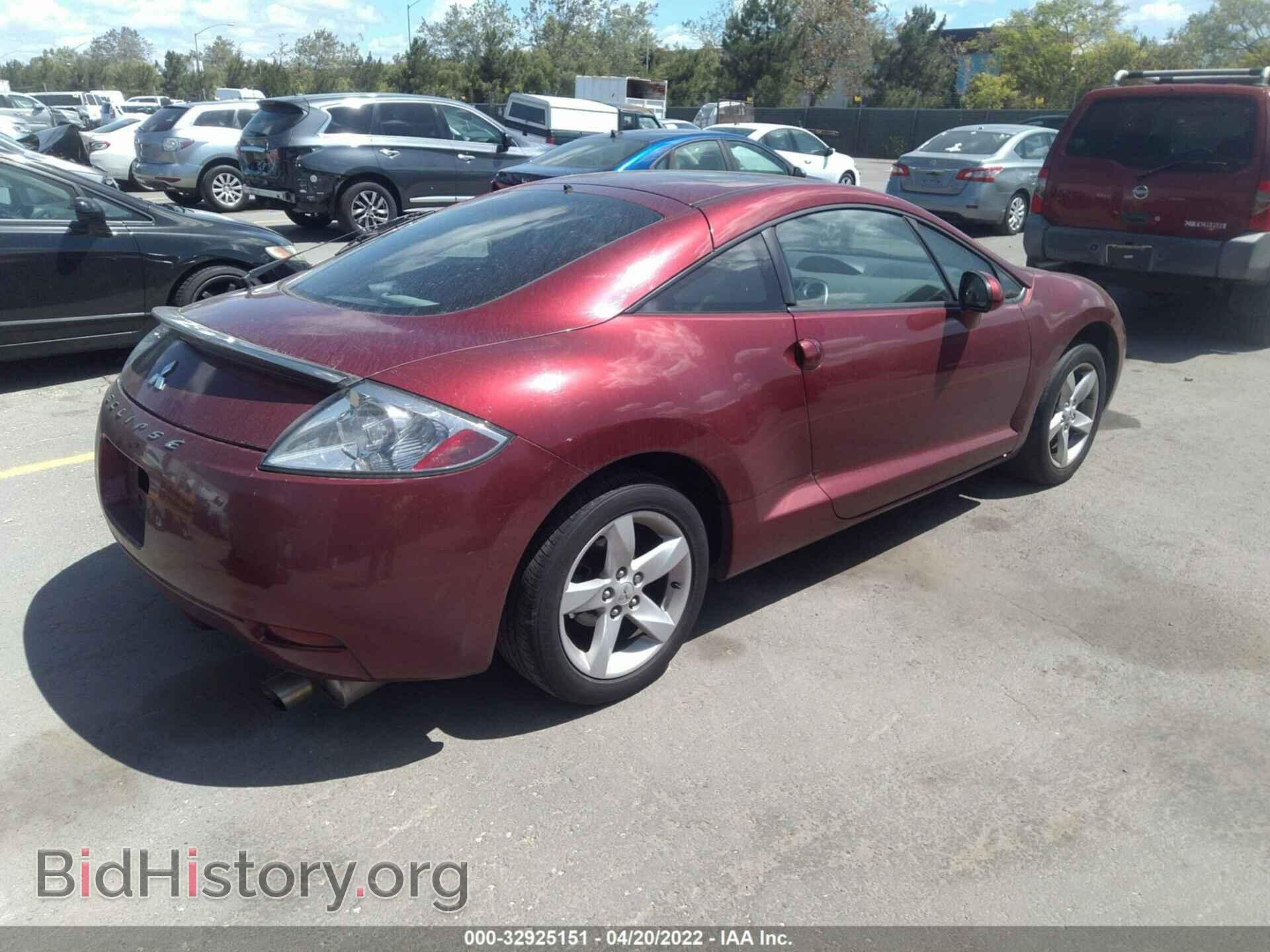 2007 MITSUBISHI ECLIPSE - VIN: 4A3AK24F57E014303 - Фото 4