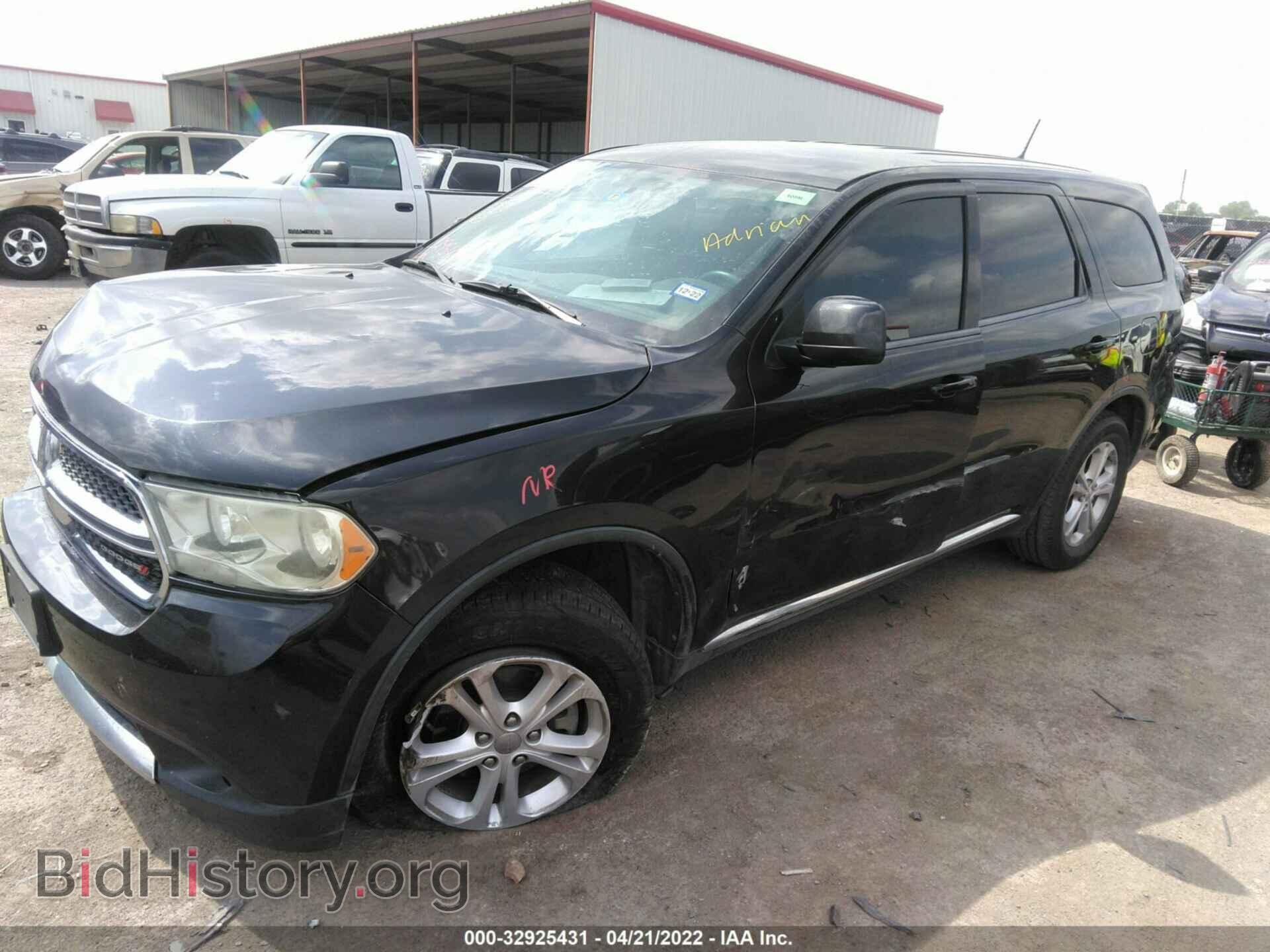2013 DODGE DURANGO - VIN: 1C4RDHAG0DC592901 - Фото 2