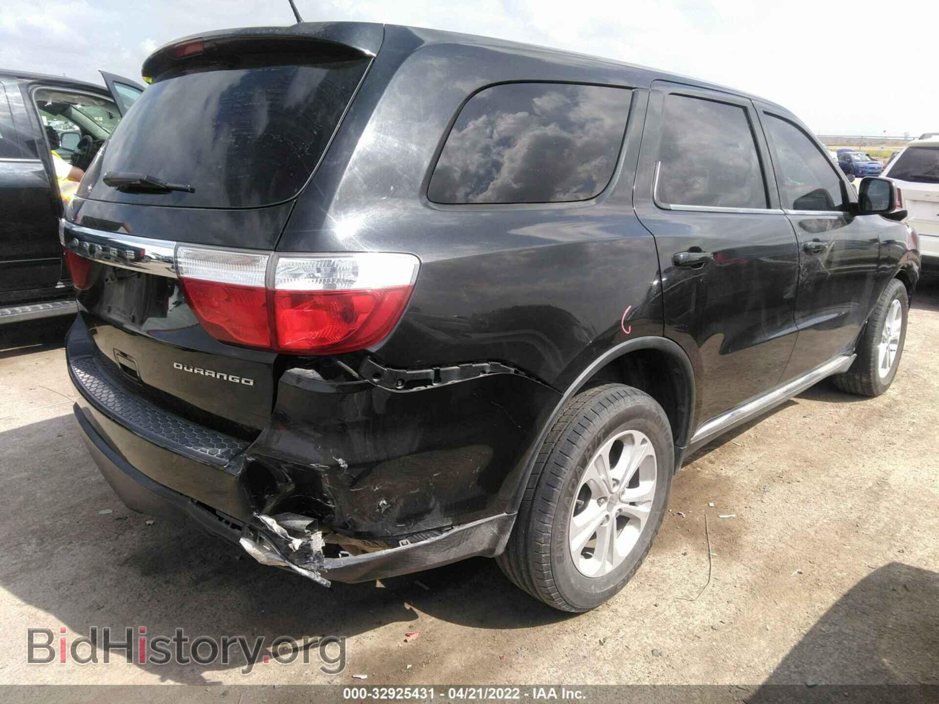 2013 DODGE DURANGO - VIN: 1C4RDHAG0DC592901 - Фото 4