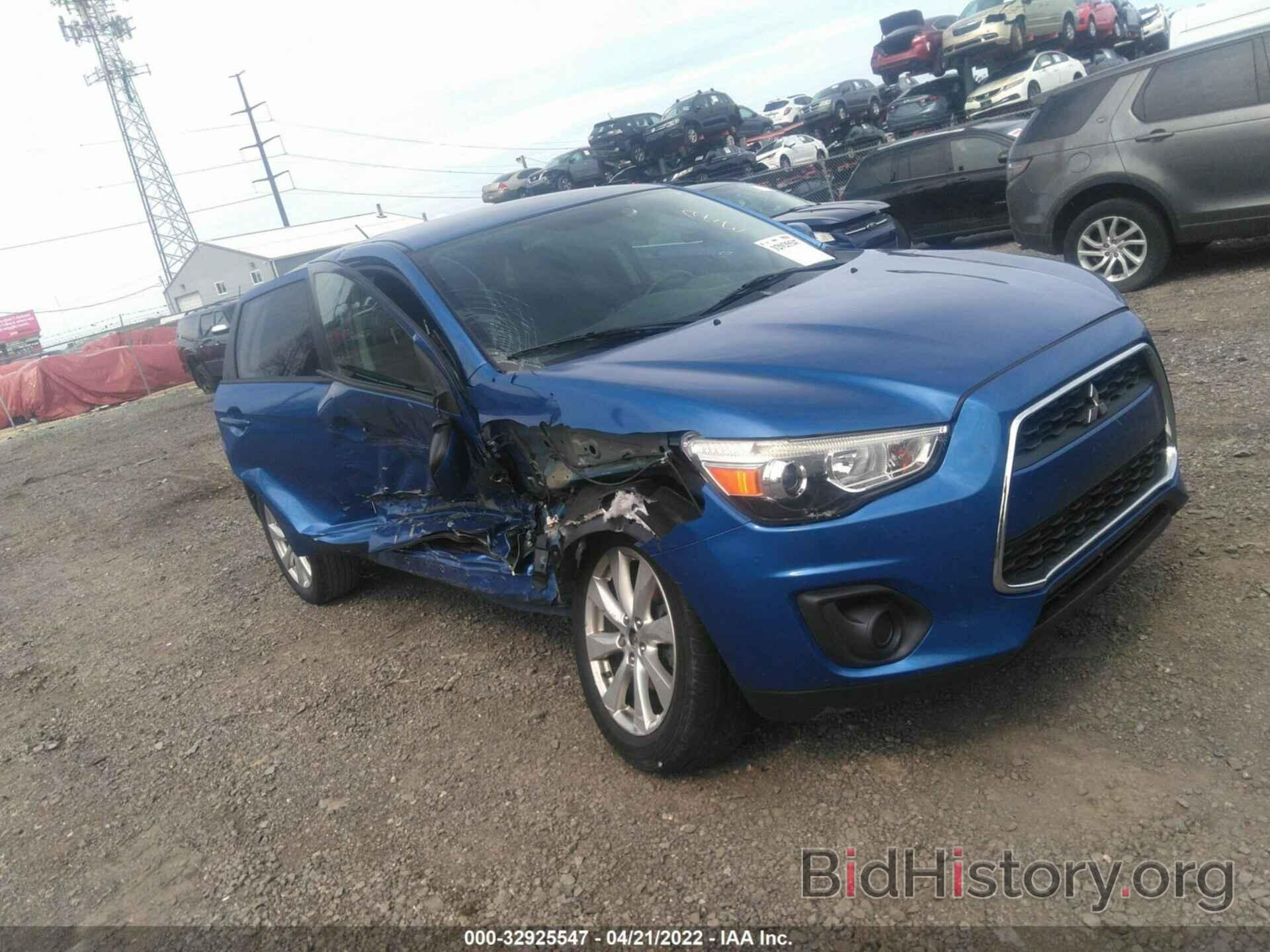 Photo 4A4AR3AU0FE026566 - MITSUBISHI OUTLANDER SPORT 2015