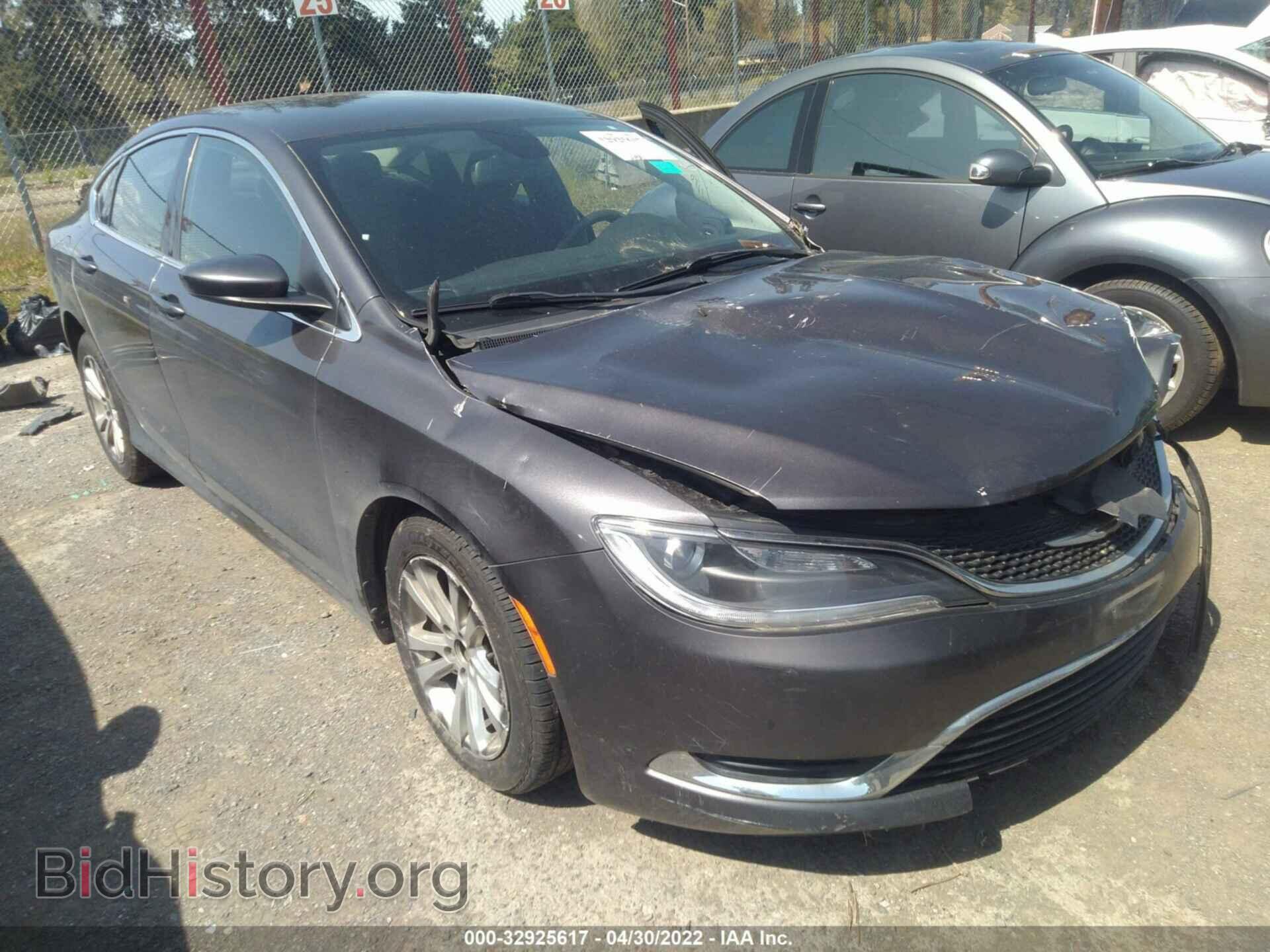 Фотография 1C3CCCAB0FN714037 - CHRYSLER 200 2015
