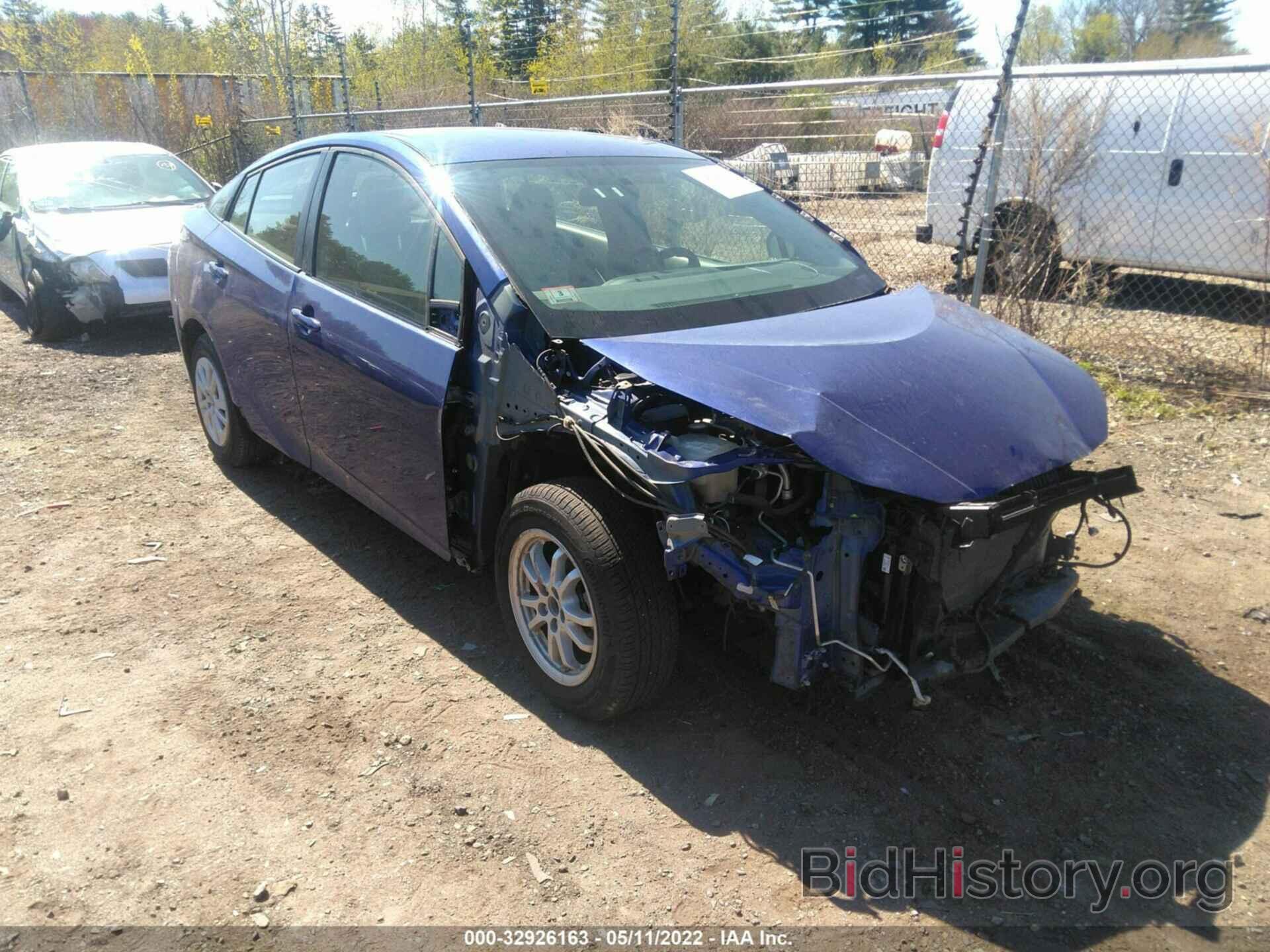 Photo JTDKBRFU9G3502628 - TOYOTA PRIUS 2016