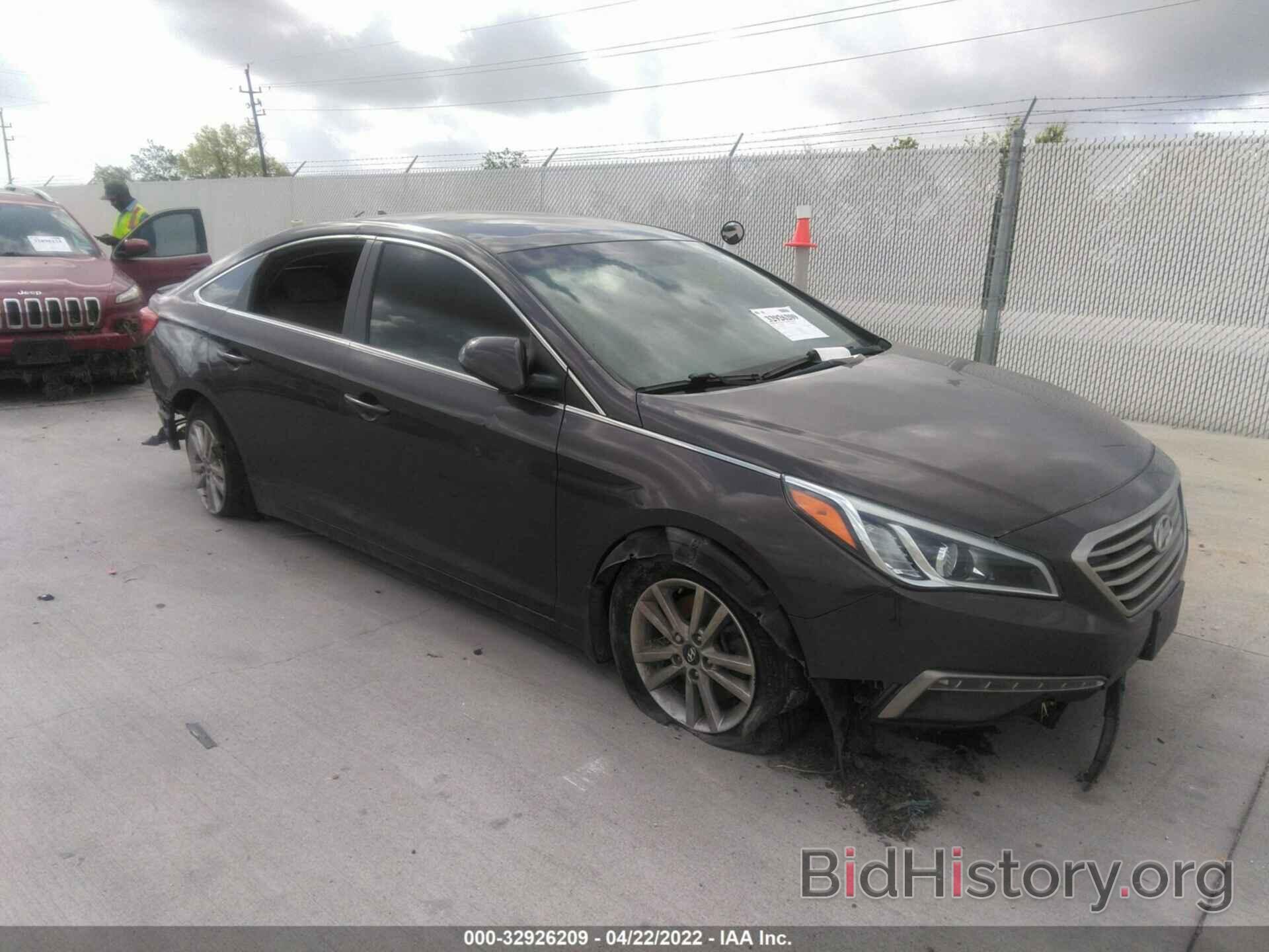 Photo 5NPE24AF1FH240454 - HYUNDAI SONATA 2015