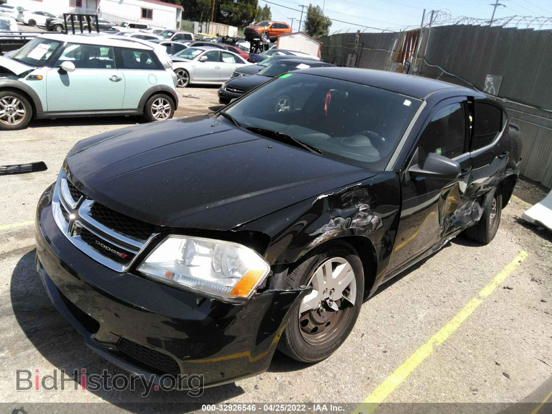 2012 DODGE AVENGER - VIN: 1C3CDZAB8CN206863 - Photo 2