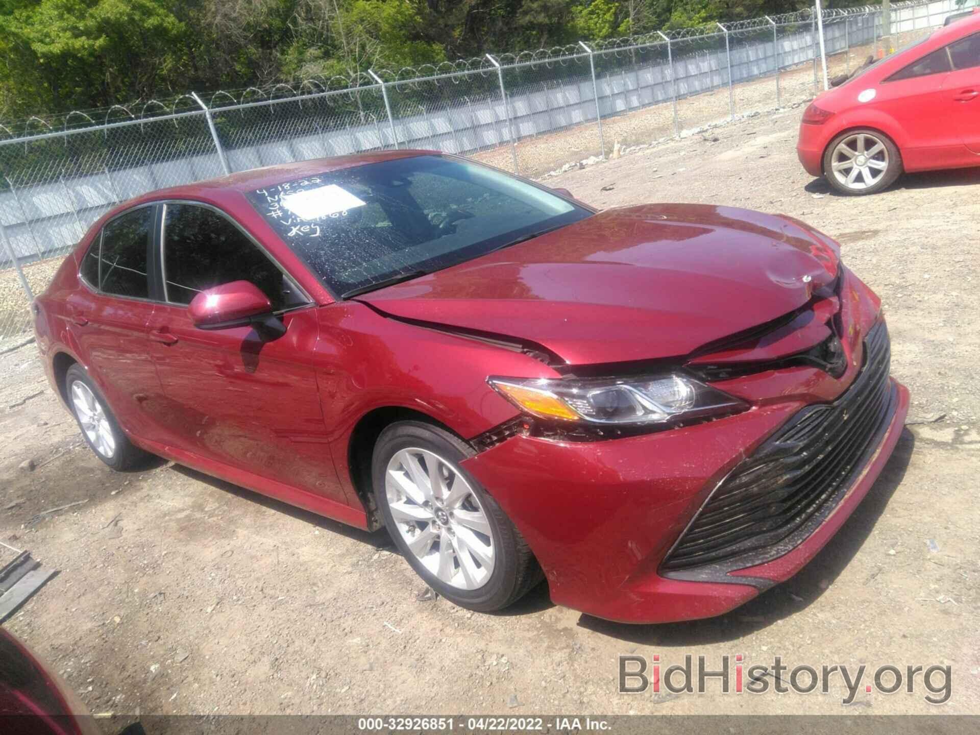 Photo 4T1B11HK0KU851868 - TOYOTA CAMRY 2019