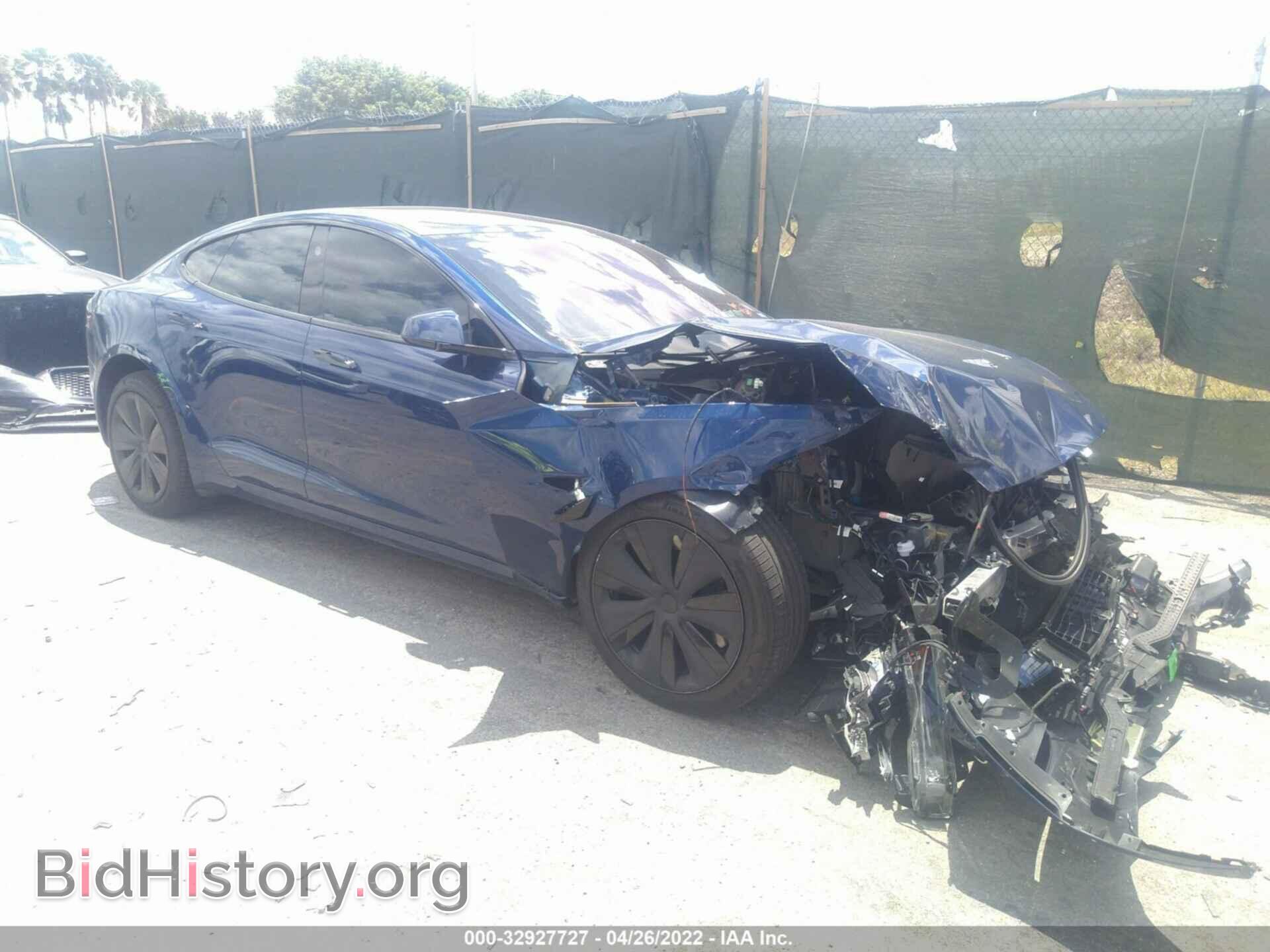 Photo 5YJSA1E55MF454753 - TESLA MODEL S 2021