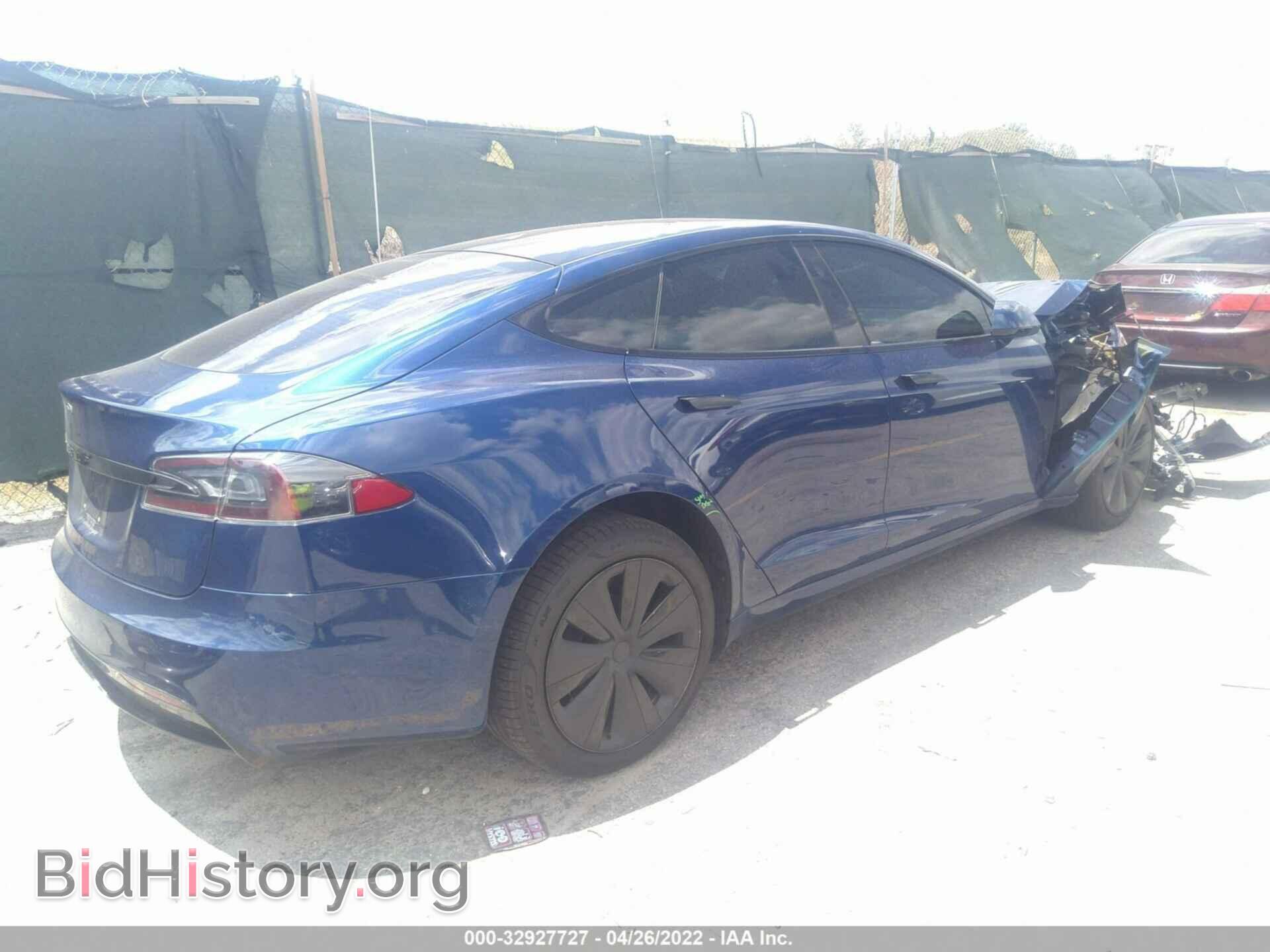 2021 TESLA MODEL S - VIN: 5YJSA1E55MF454753 - Photo 4