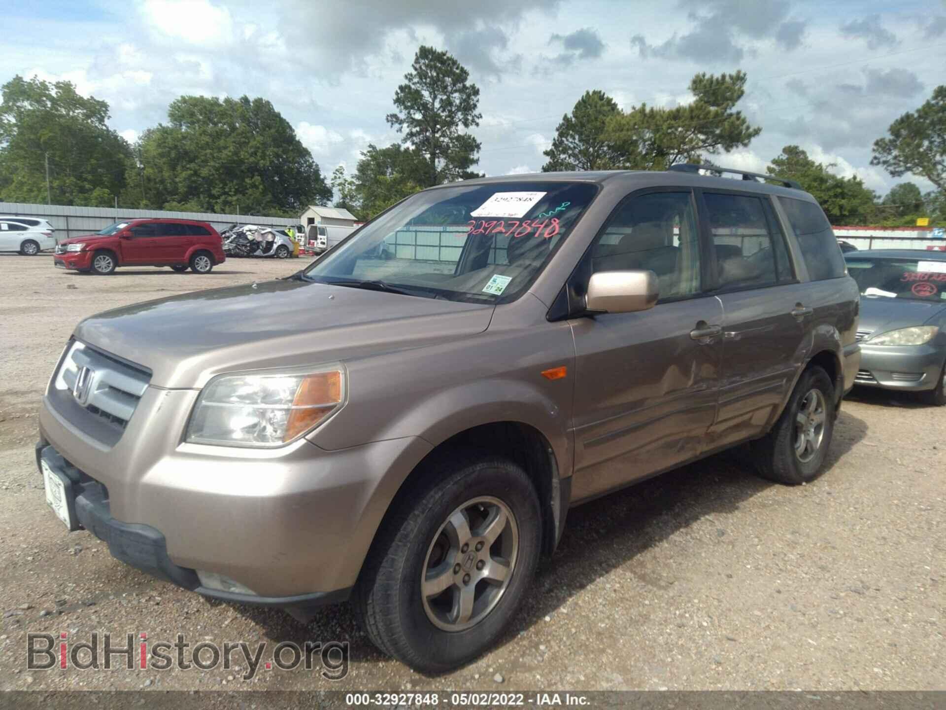 2007 HONDA PILOT - VIN: 5FNYF28487B001381 - Фото 2