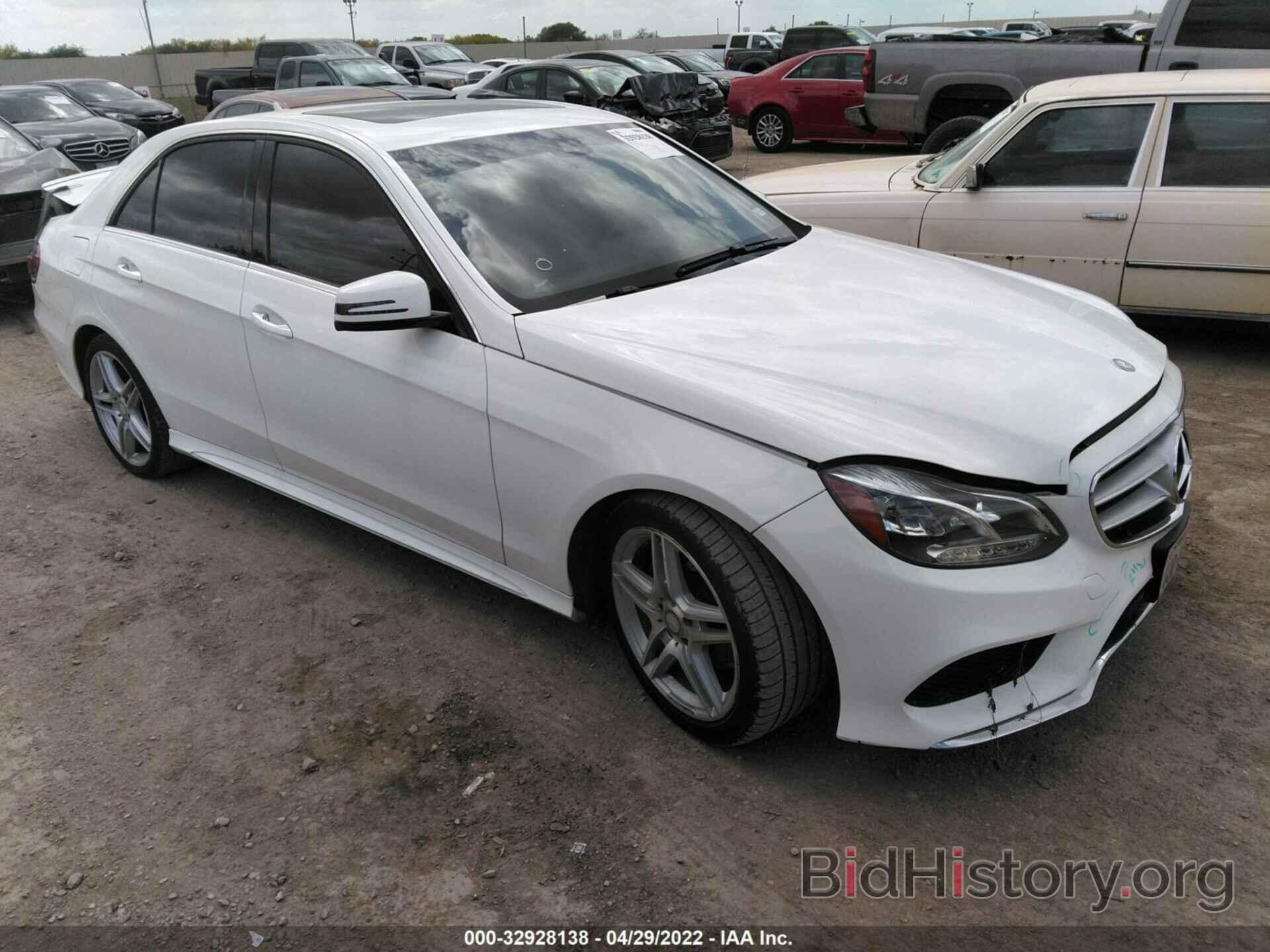 Photo WDDHF5KB9EB055559 - MERCEDES-BENZ E-CLASS 2014