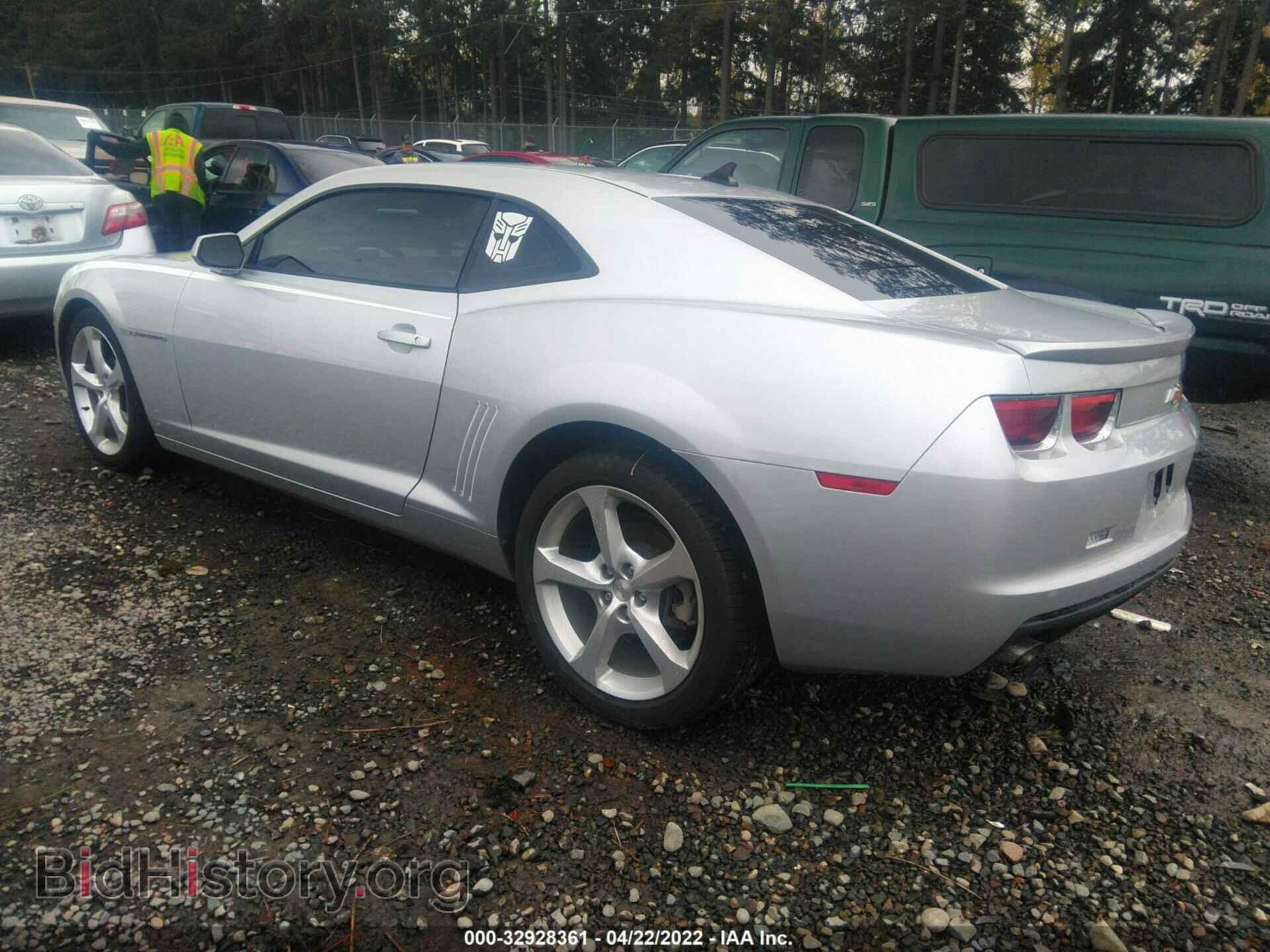 2013 CHEVROLET CAMARO - VIN: 2G1FE1E32D9183653 - Фото 3