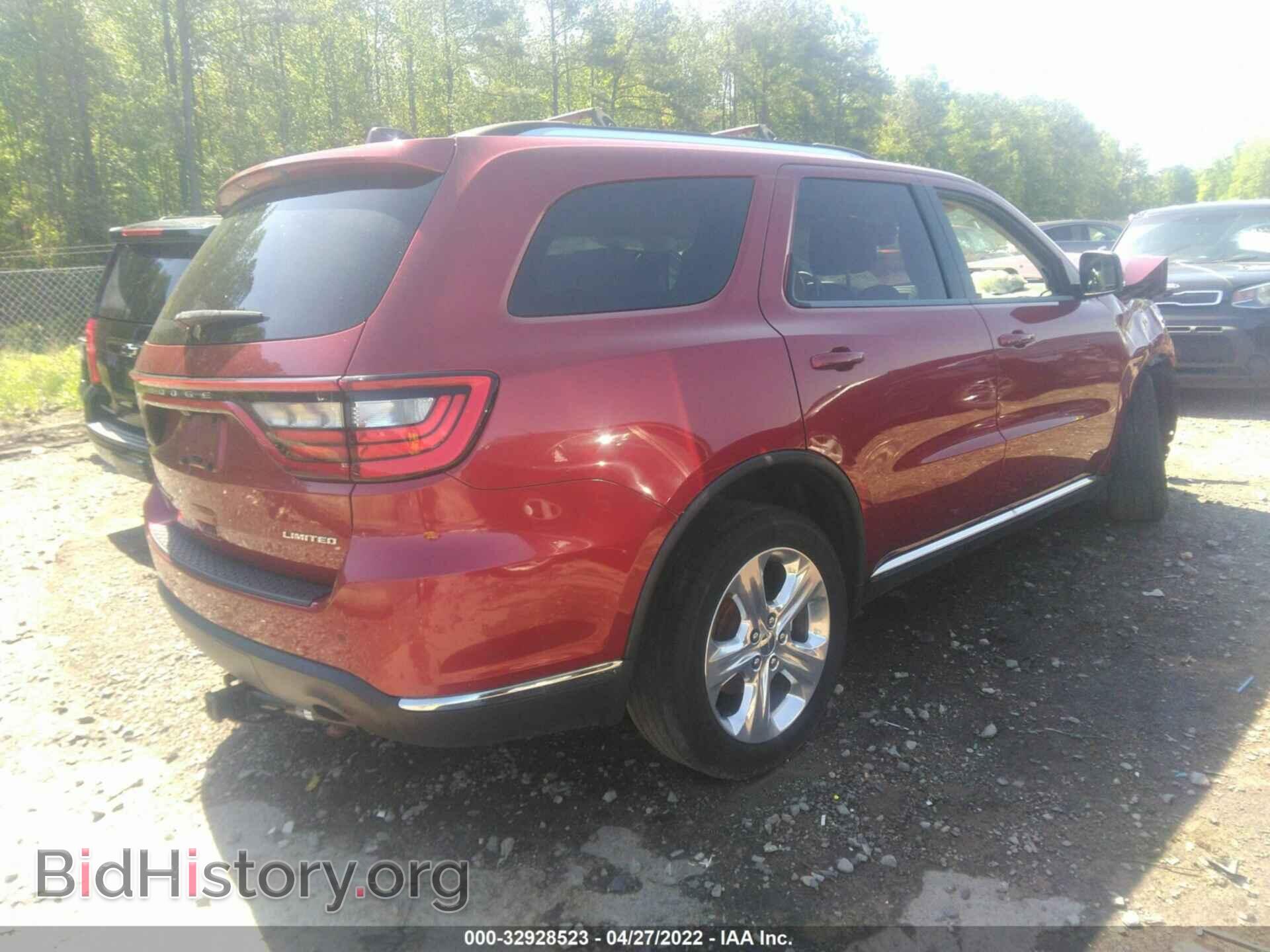2014 DODGE DURANGO - VIN: 1C4RDHDG0EC266822 - Фото 4