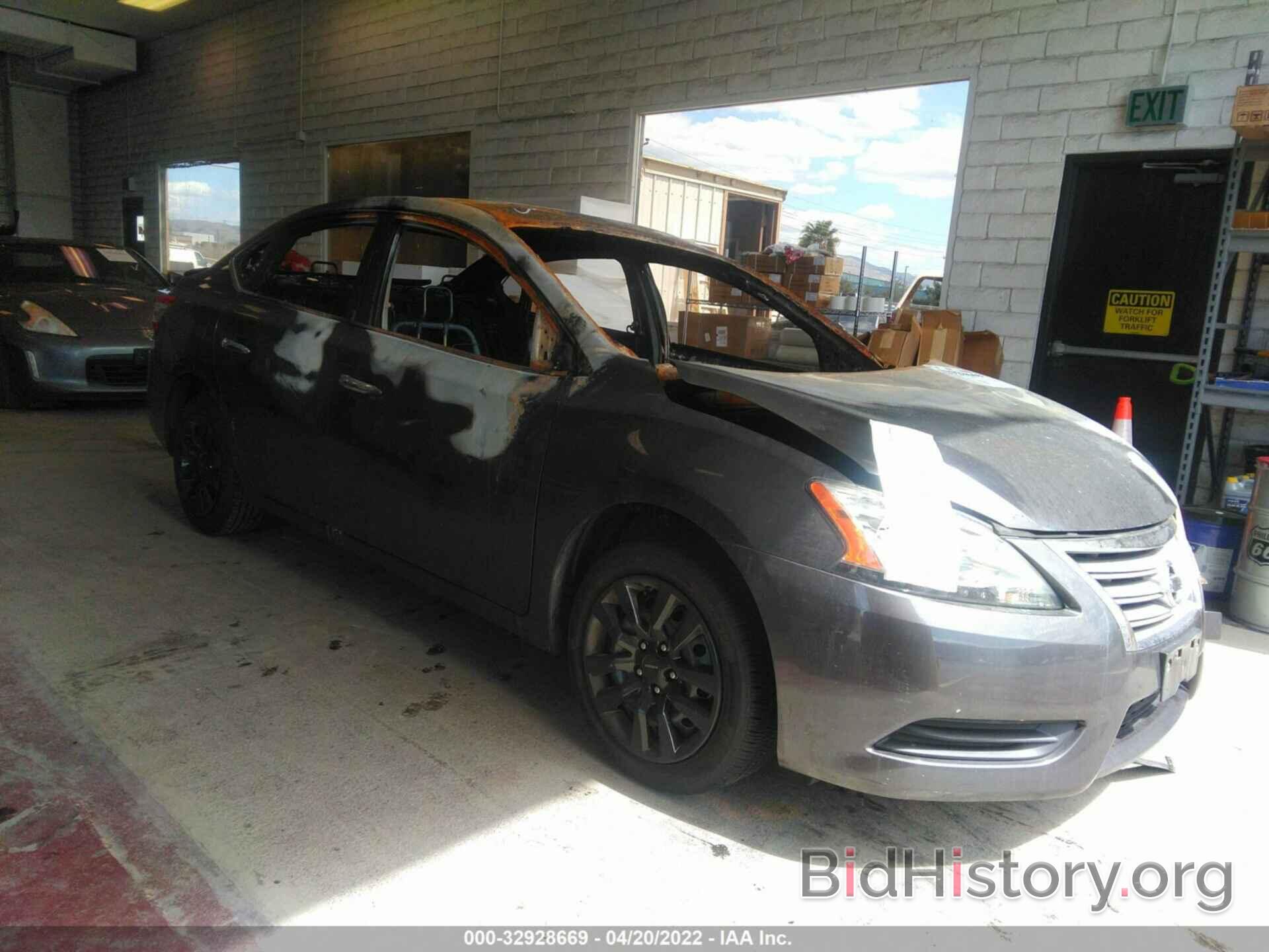 Photo 3N1AB7AP8EY260875 - NISSAN SENTRA 2014