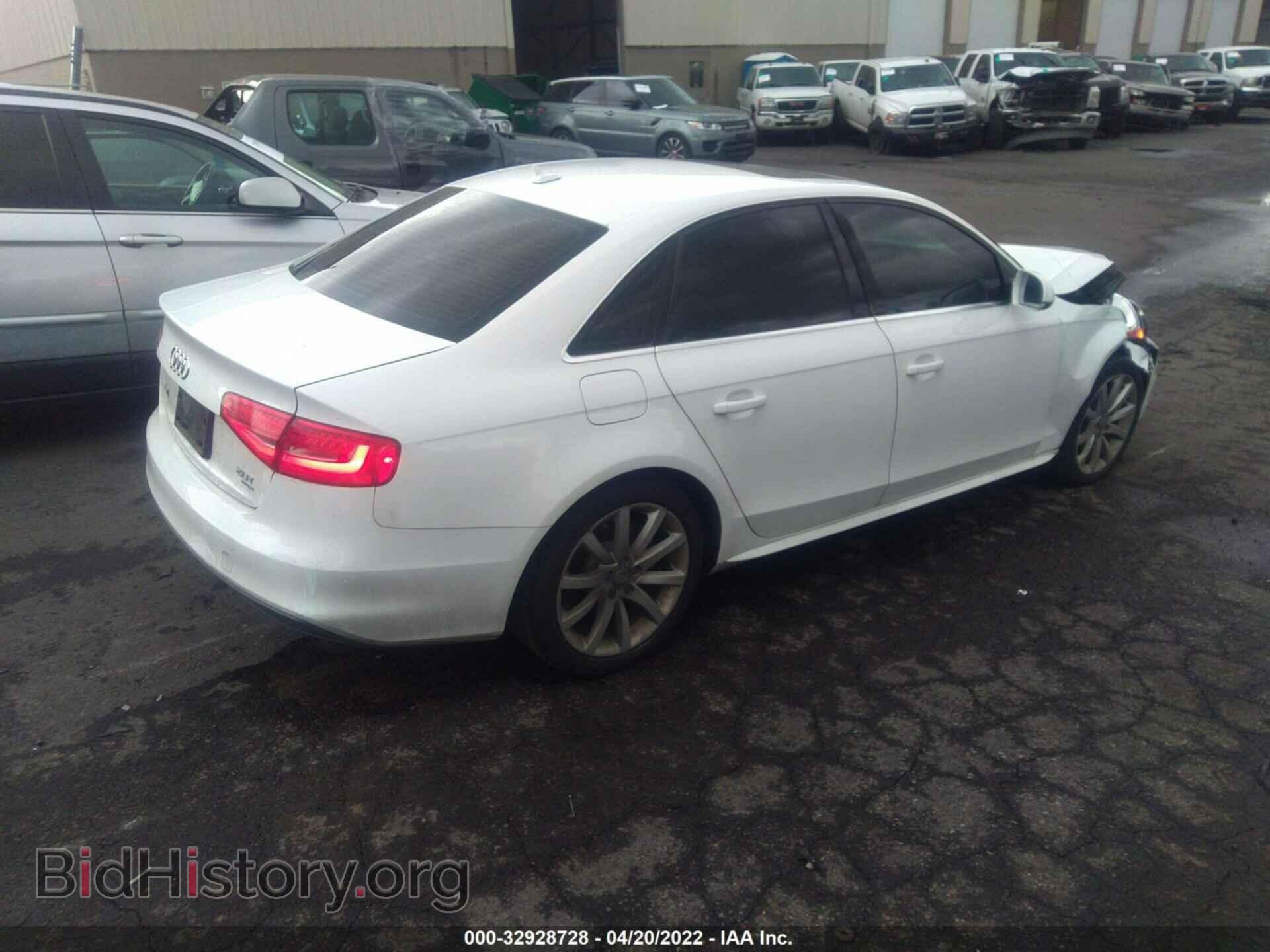2014 AUDI A4 - VIN: WAUBFAFL2EN013919 - Фото 4