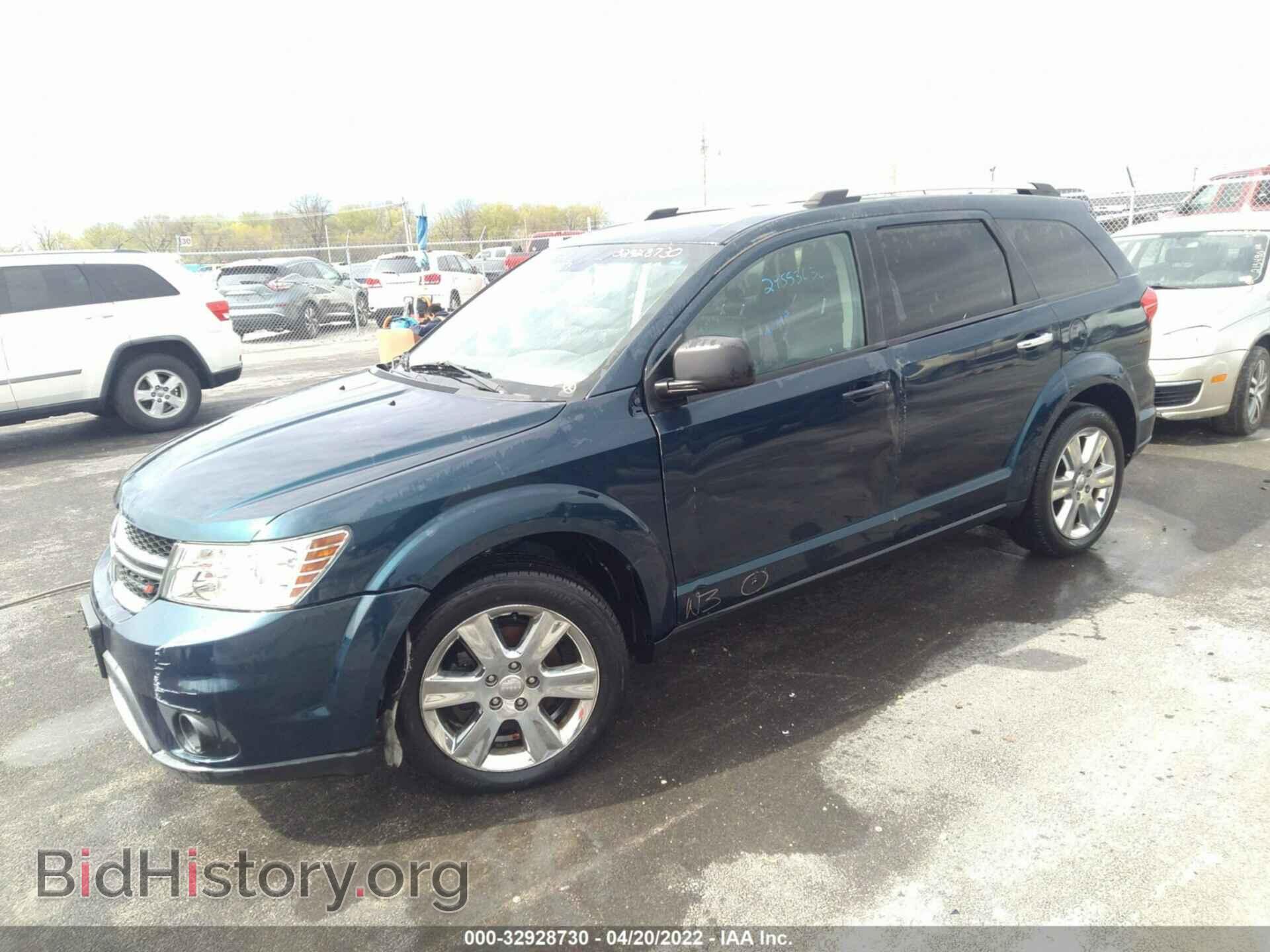 2013 DODGE JOURNEY - VIN: 3C4PDCDG3DT597178 - Фото 2