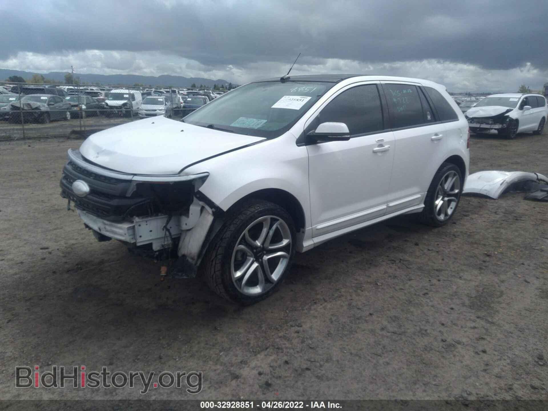 2013 FORD EDGE - VIN: 2FMDK4AK0DBE34650 - Фото 2