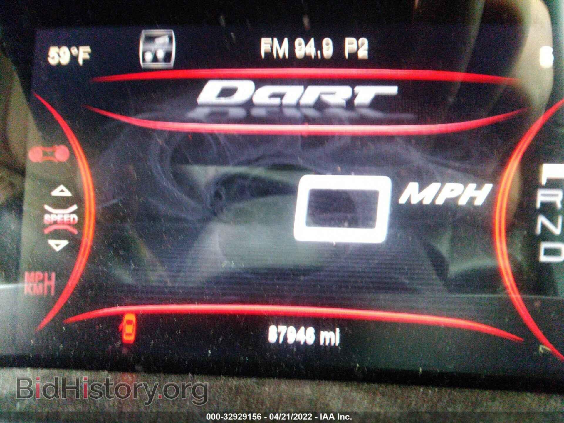 2013 DODGE DART - VIN: 1C3CDFCAXDD242032 - Фото 7