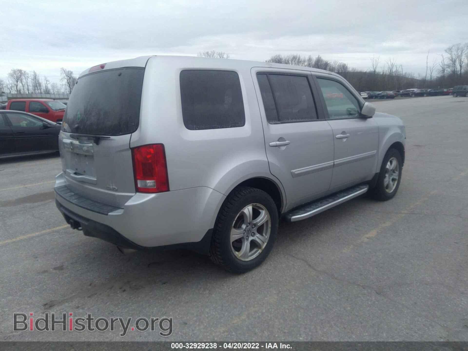 2012 HONDA PILOT - VIN: 5FNYF4H75CB003640 - Фото 4