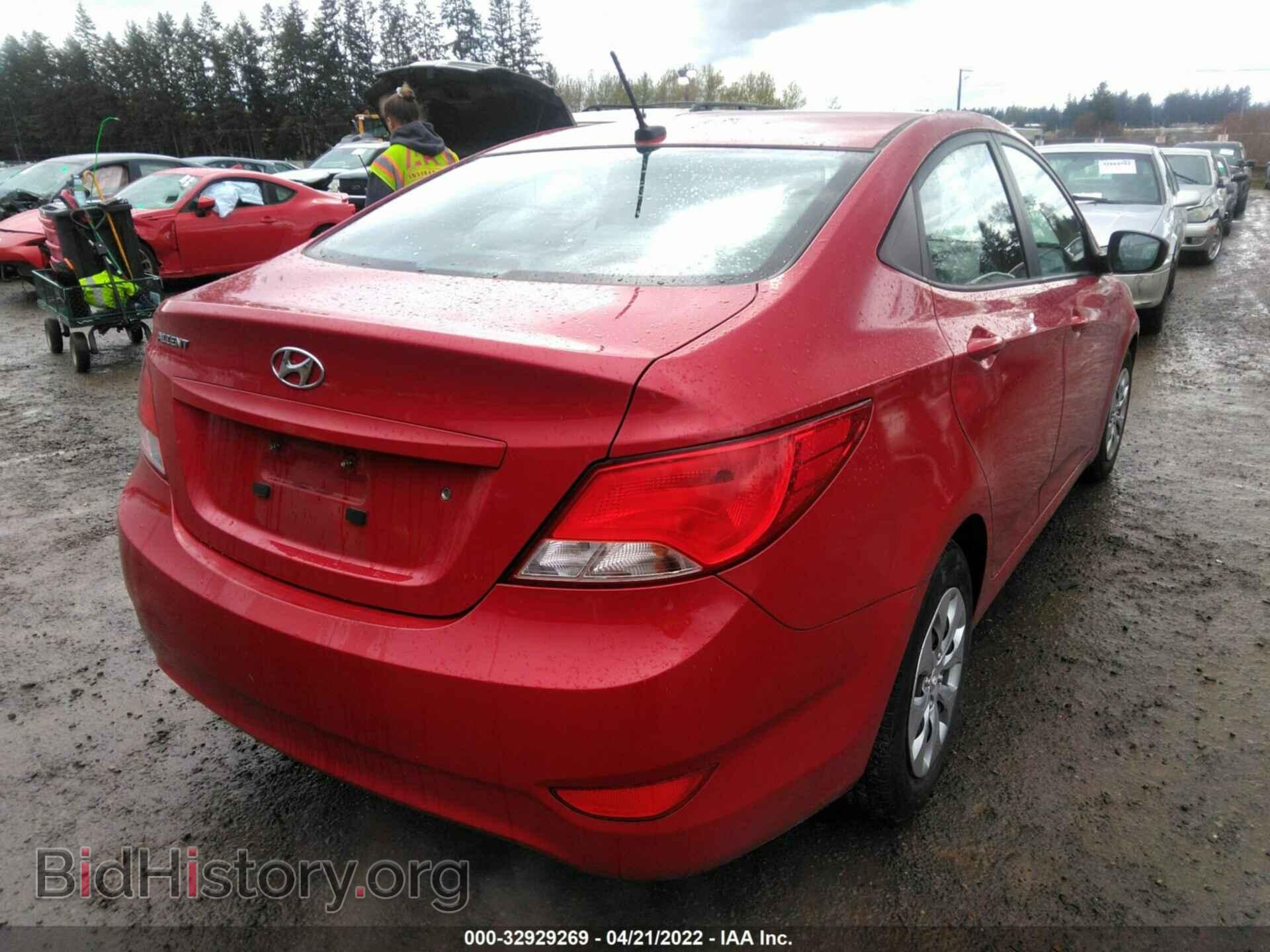 2017 HYUNDAI ACCENT - VIN: KMHCT4AE1HU317047 - Фото 4