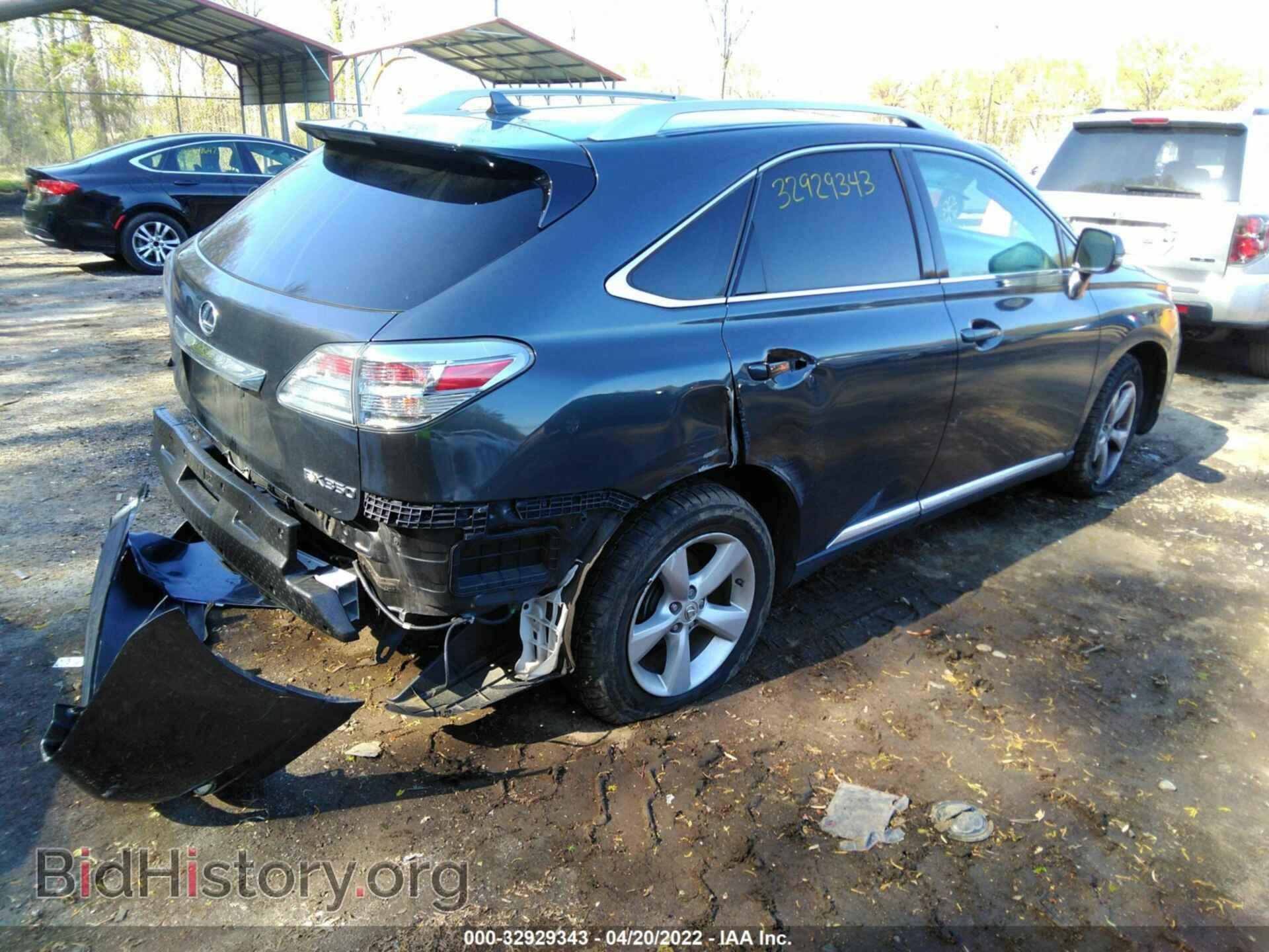 2011 LEXUS RX 350 - VIN: 2T2BK1BA9BC099548 - Photo 4