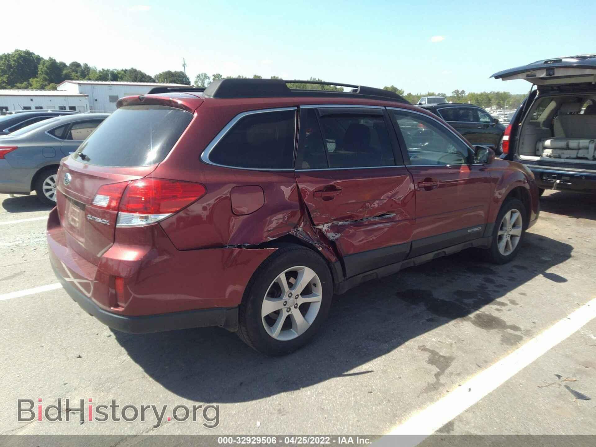 2013 SUBARU OUTBACK - VIN: 4S4BRCCC2D3295723 - Фото 4