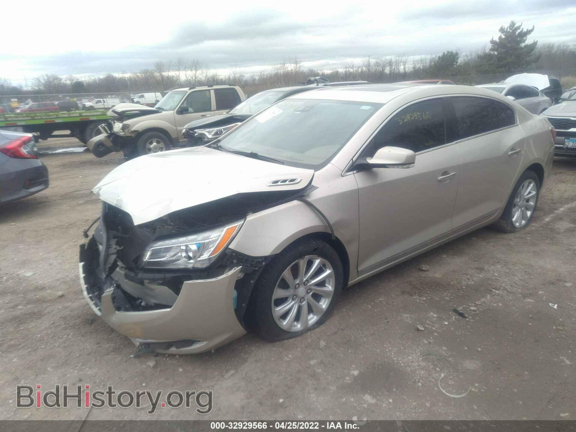 2014 BUICK LACROSSE - VIN: 1G4GB5G34EF268121 - Фото 2