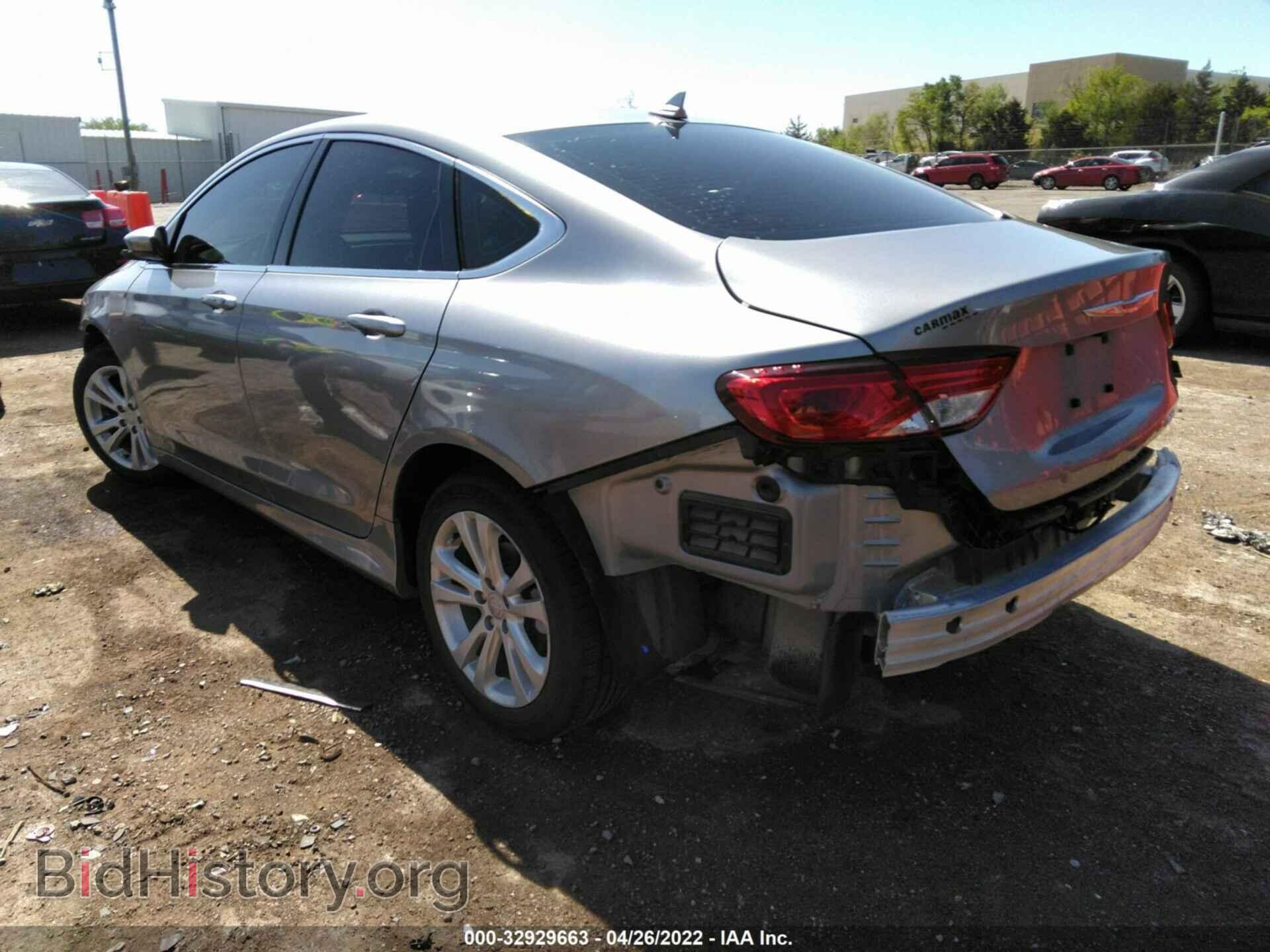 2016 CHRYSLER 200 - VIN: 1C3CCCAG1GN155580 - Фото 3