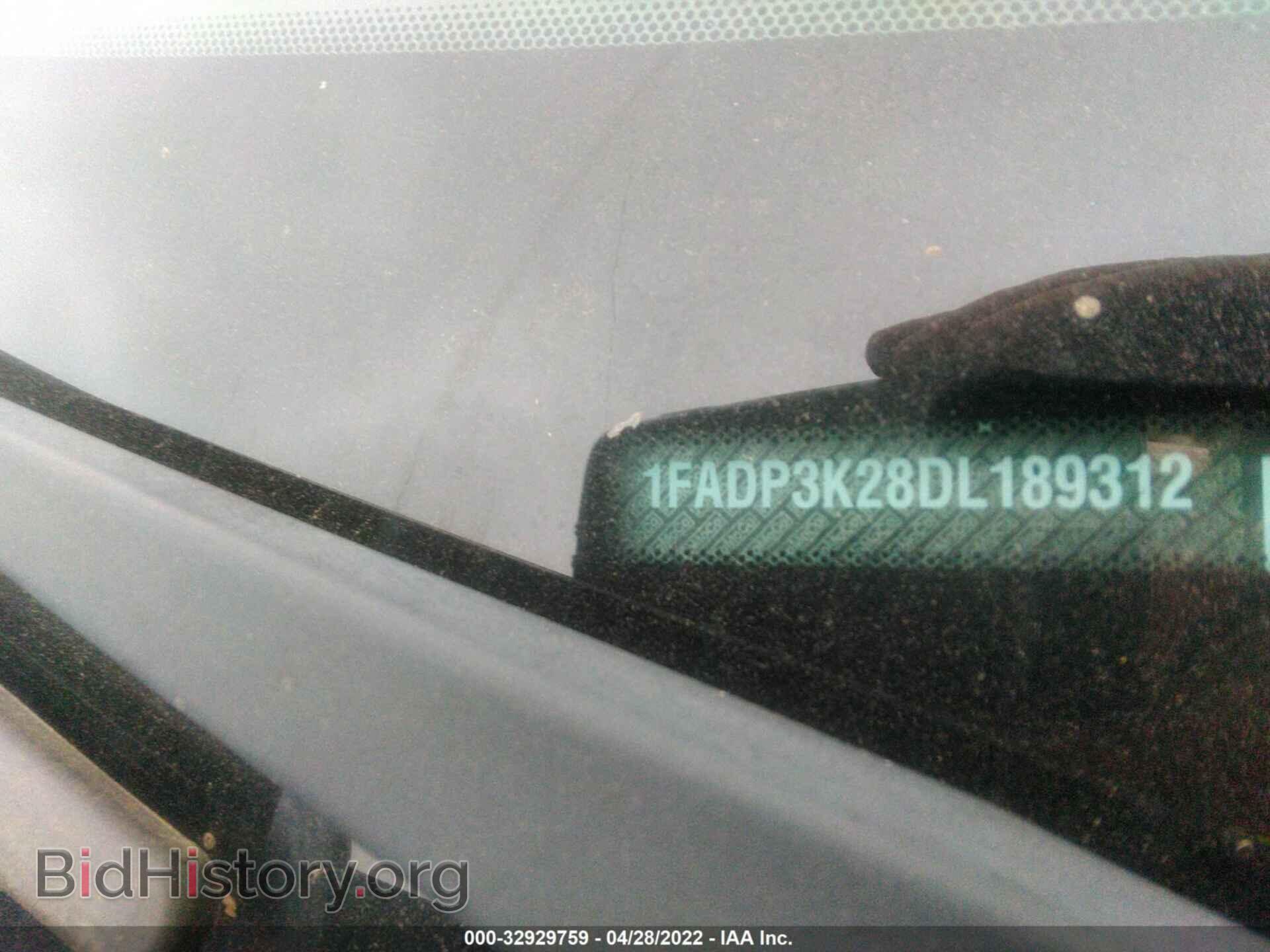2013 FORD FOCUS - VIN: 1FADP3K28DL189312 - Фото 9