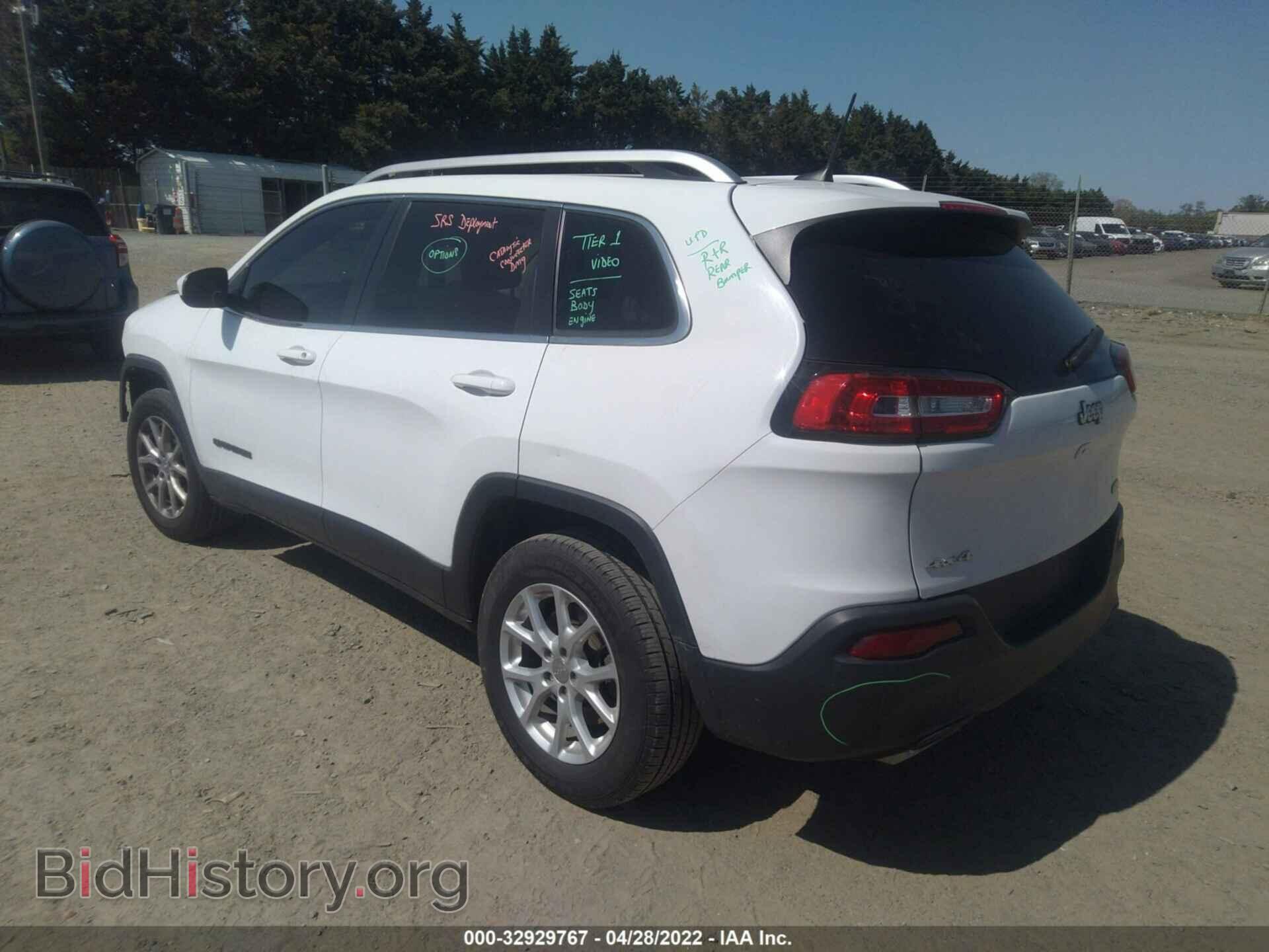 2016 JEEP CHEROKEE - VIN: 1C4PJMCS4GW341537 - Фото 3