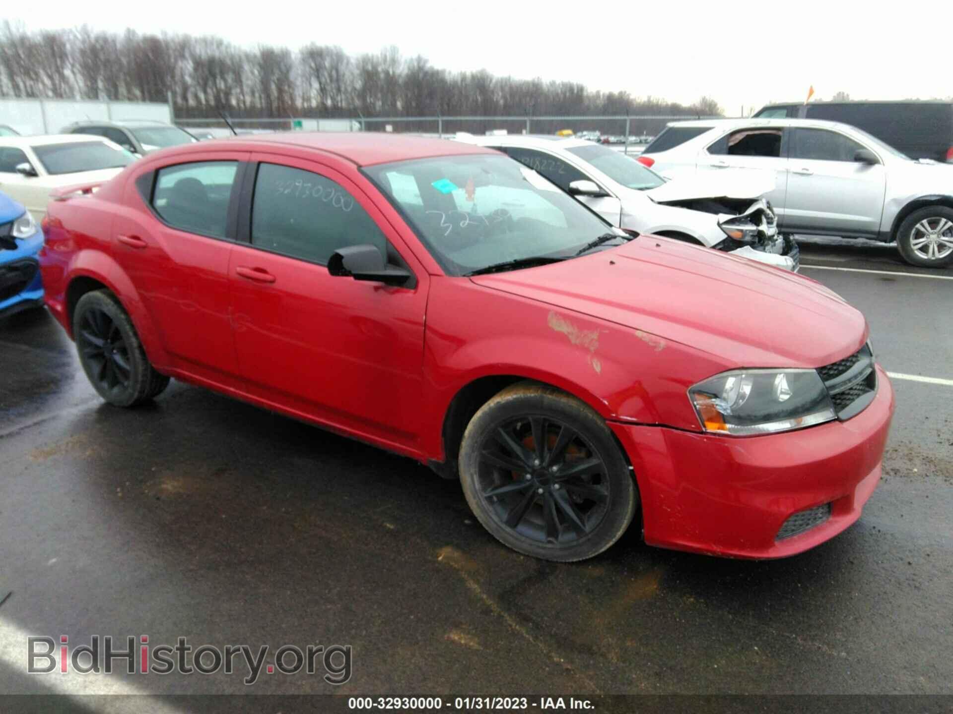 Фотография 1C3CDZAB7EN222622 - DODGE AVENGER 2014