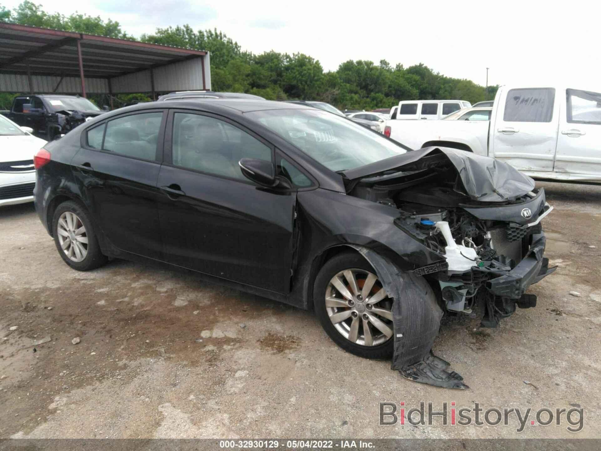 Photo KNAFX4A67F5318027 - KIA FORTE 2015