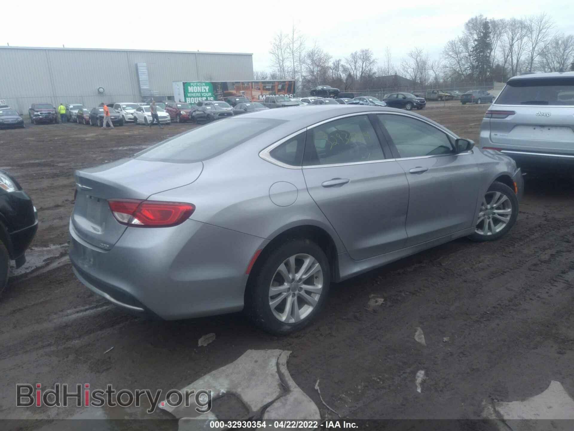 2015 CHRYSLER 200 - VIN: 1C3CCCAB2FN605370 - Фото 4