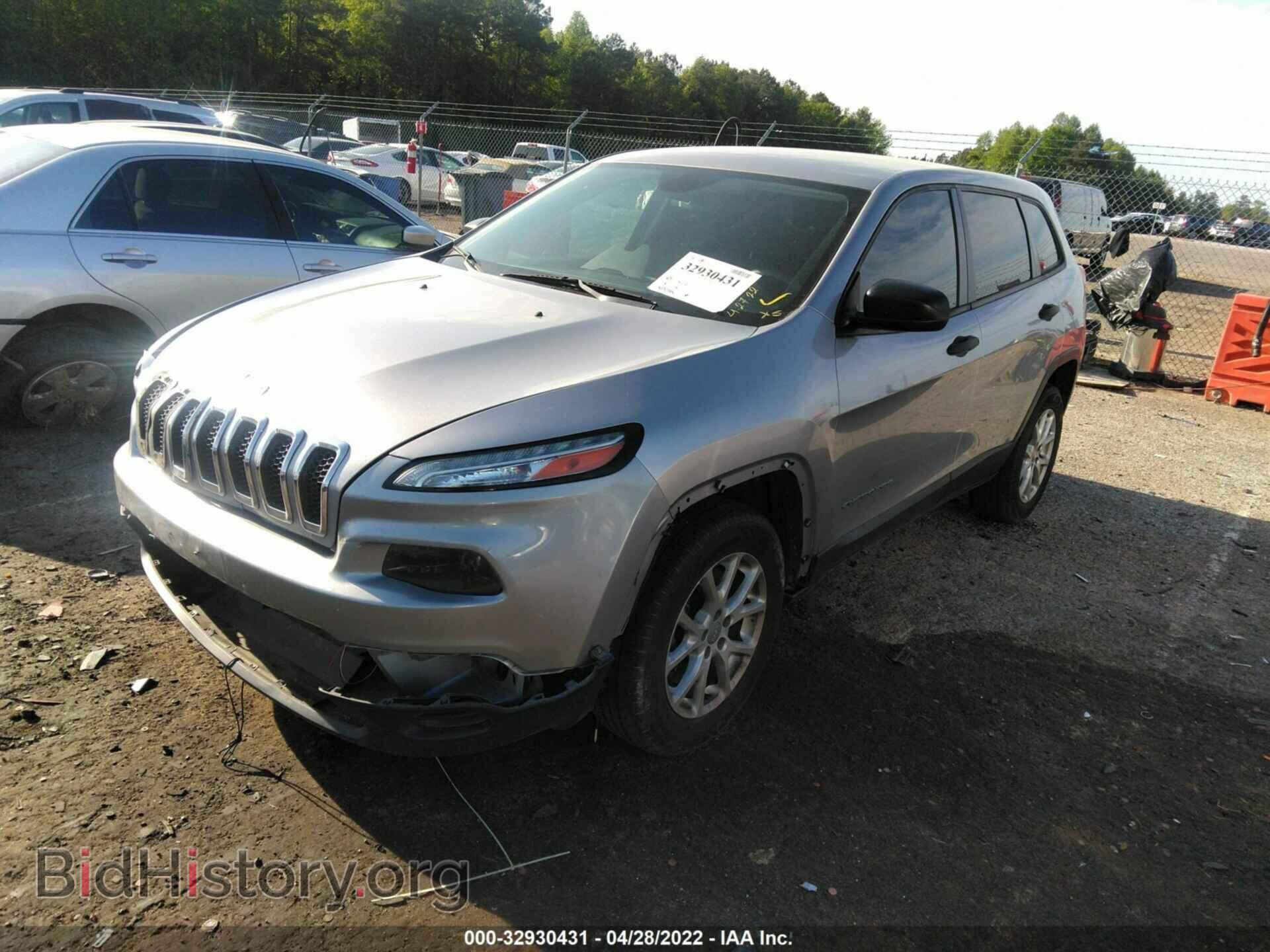 2014 JEEP CHEROKEE - VIN: 1C4PJMAB6EW184576 - Фото 2