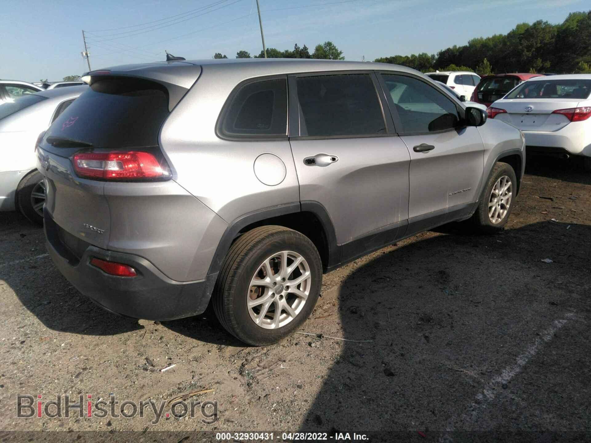2014 JEEP CHEROKEE - VIN: 1C4PJMAB6EW184576 - Фото 4