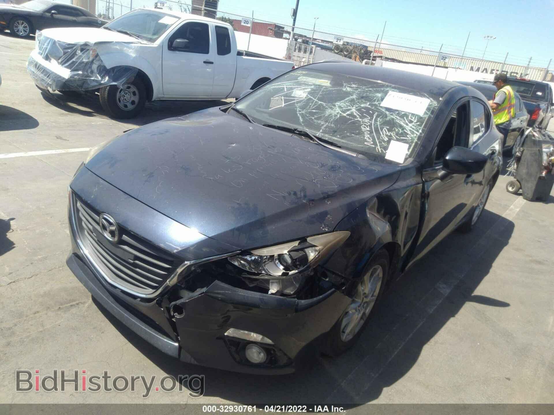 2014 MAZDA MAZDA3 - VIN: JM1BM1L79E1111398 - Фото 2