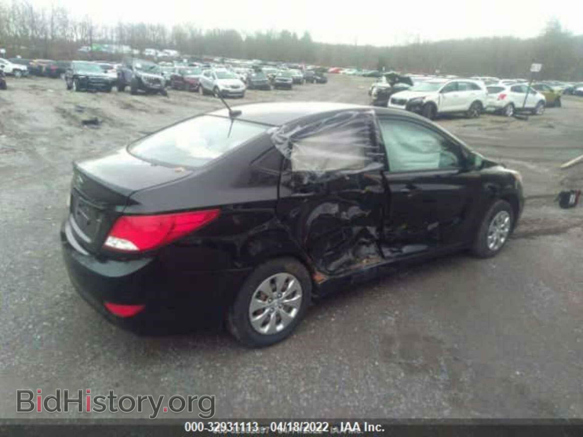 2016 HYUNDAI ACCENT - VIN: KMHCT4AE0GU015571 - Фото 4