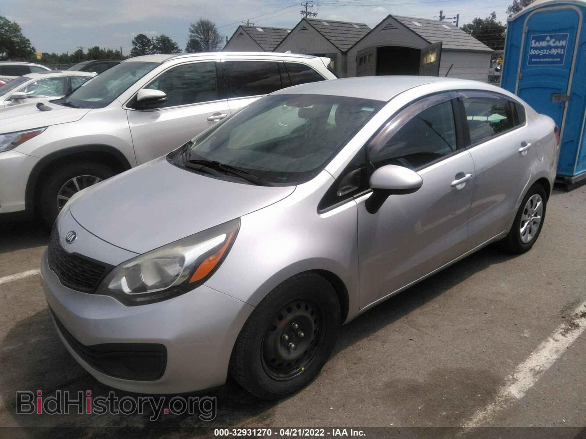 2014 KIA RIO - VIN: KNADM4A32E6415487 - Фото 2