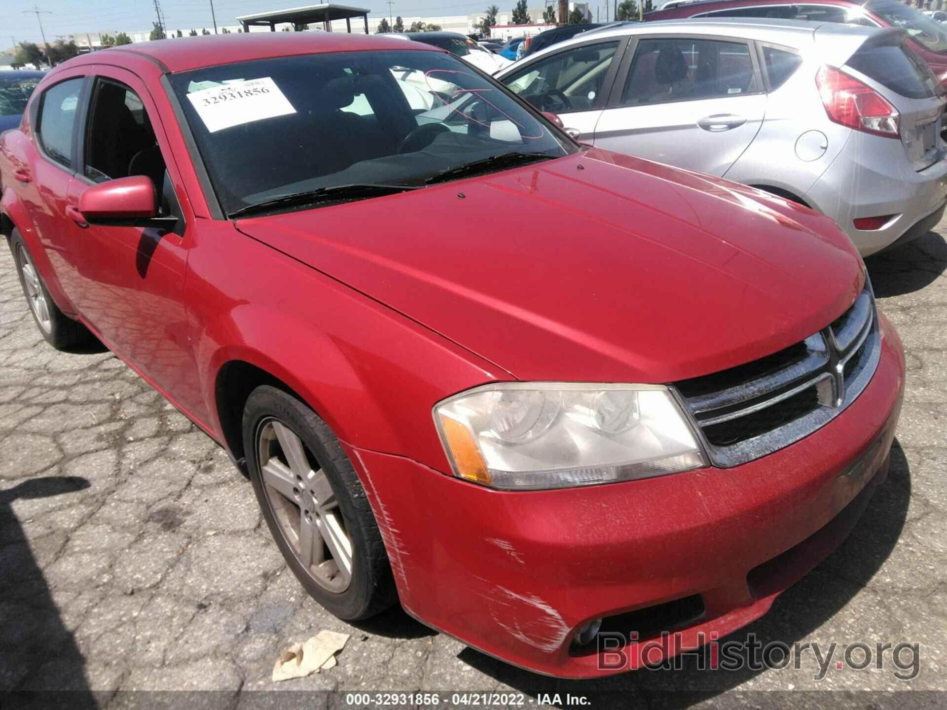 Фотография 1C3CDZCB4DN679965 - DODGE AVENGER 2013