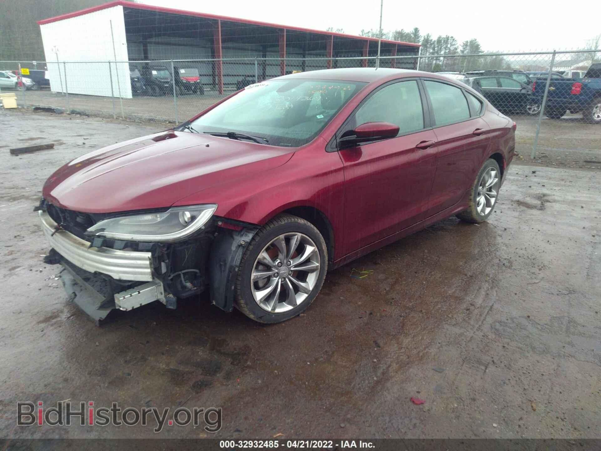 2015 CHRYSLER 200 - VIN: 1C3CCCBB4FN585167 - Фото 2