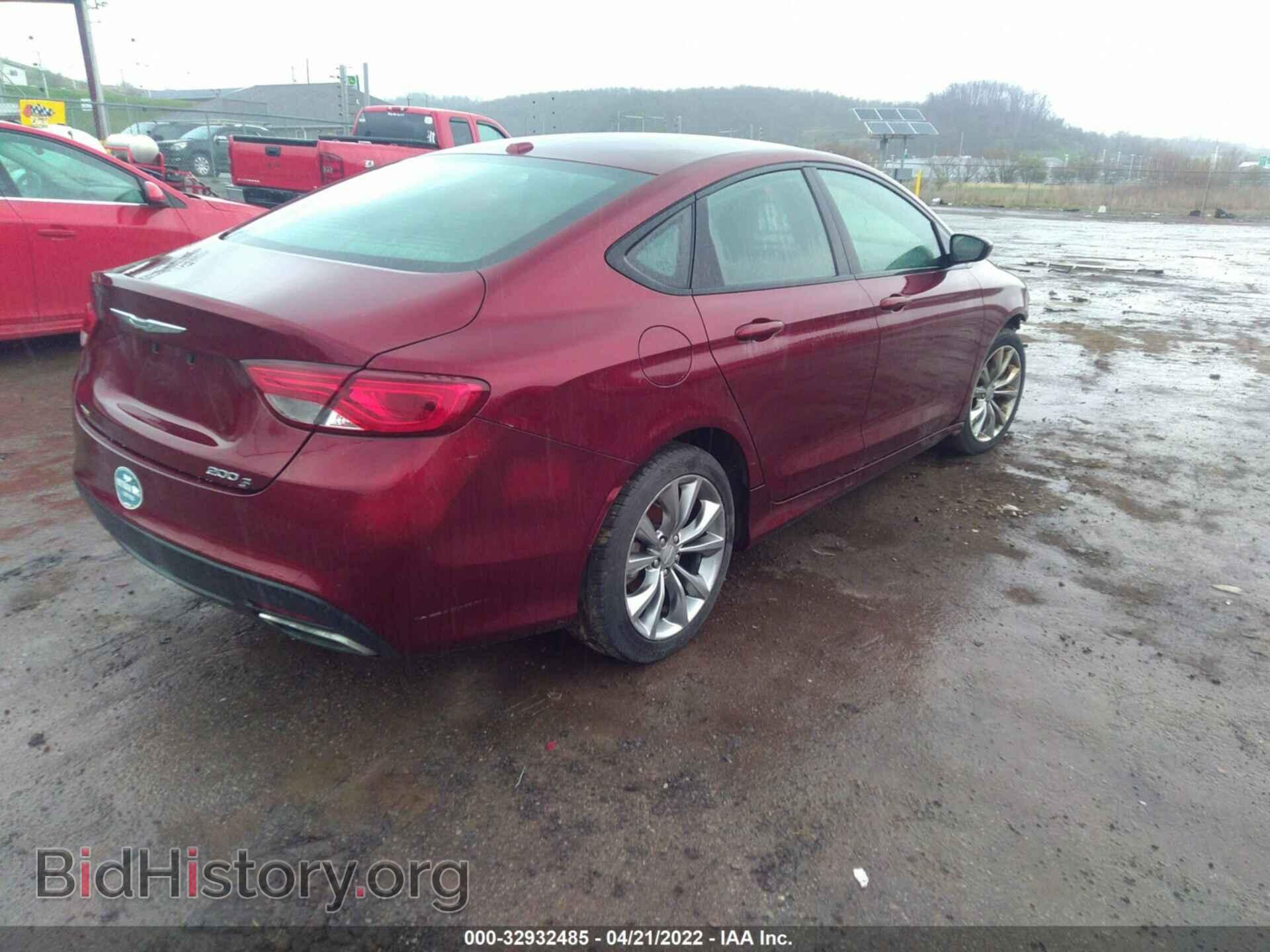 2015 CHRYSLER 200 - VIN: 1C3CCCBB4FN585167 - Фото 4