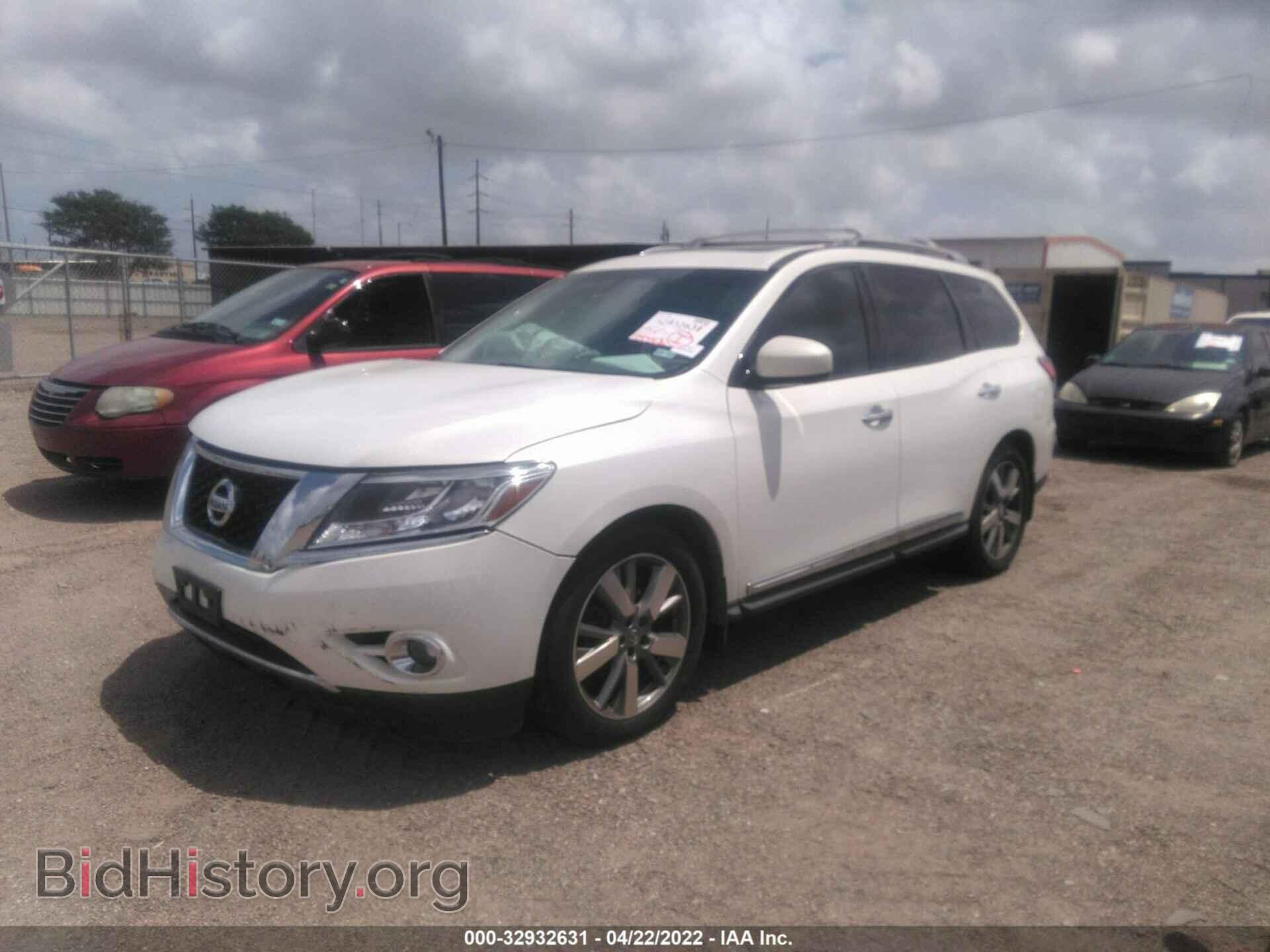 2014 NISSAN PATHFINDER - VIN: 5N1AR2MN7EC634659 - Фото 2