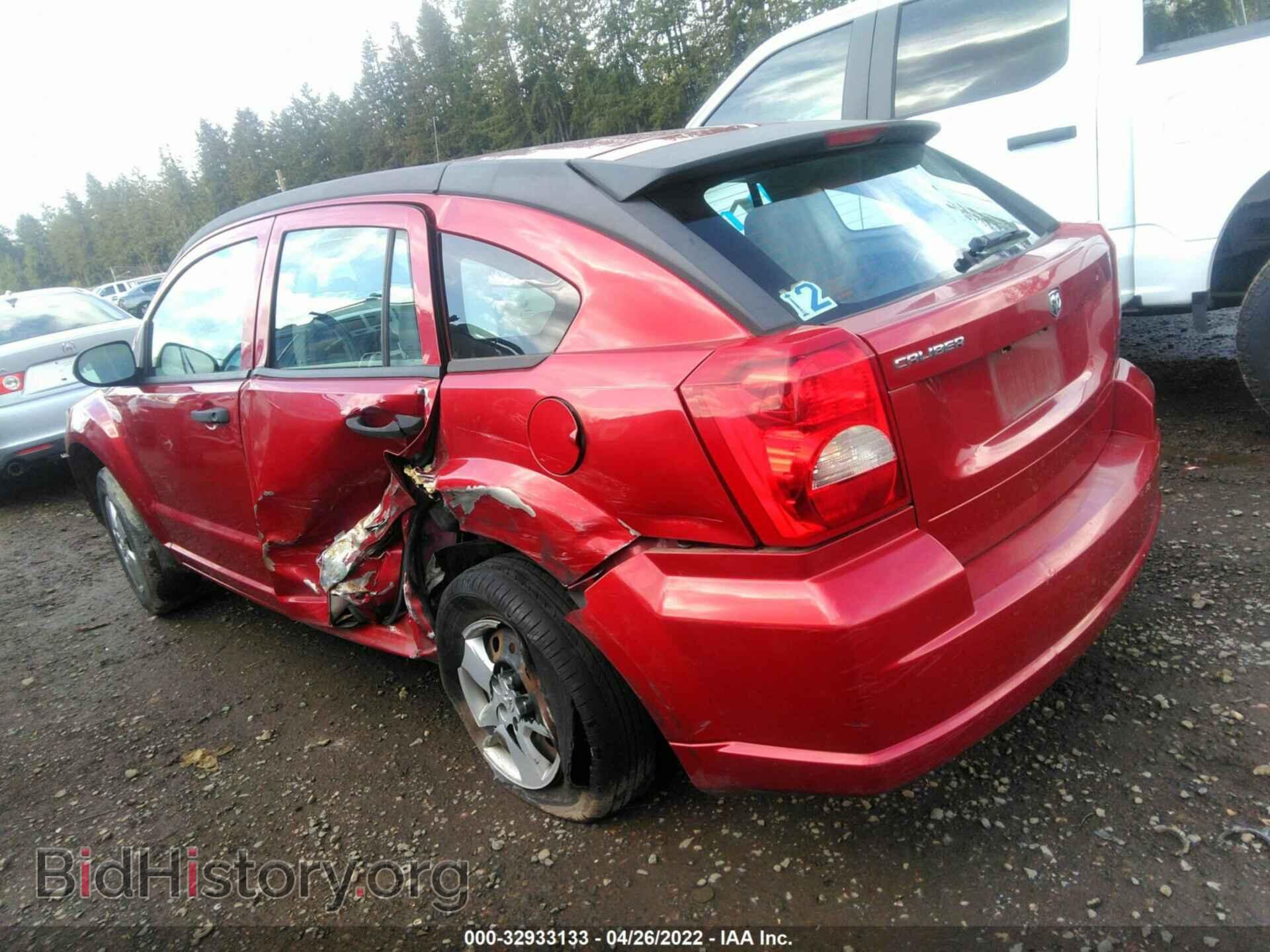2007 DODGE CALIBER - VIN: 1B3HB28B77D126858 - Фото 3